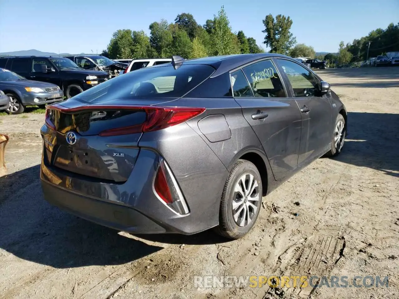 4 Photograph of a damaged car JTDKAMFP7N3210246 TOYOTA PRIUS 2022