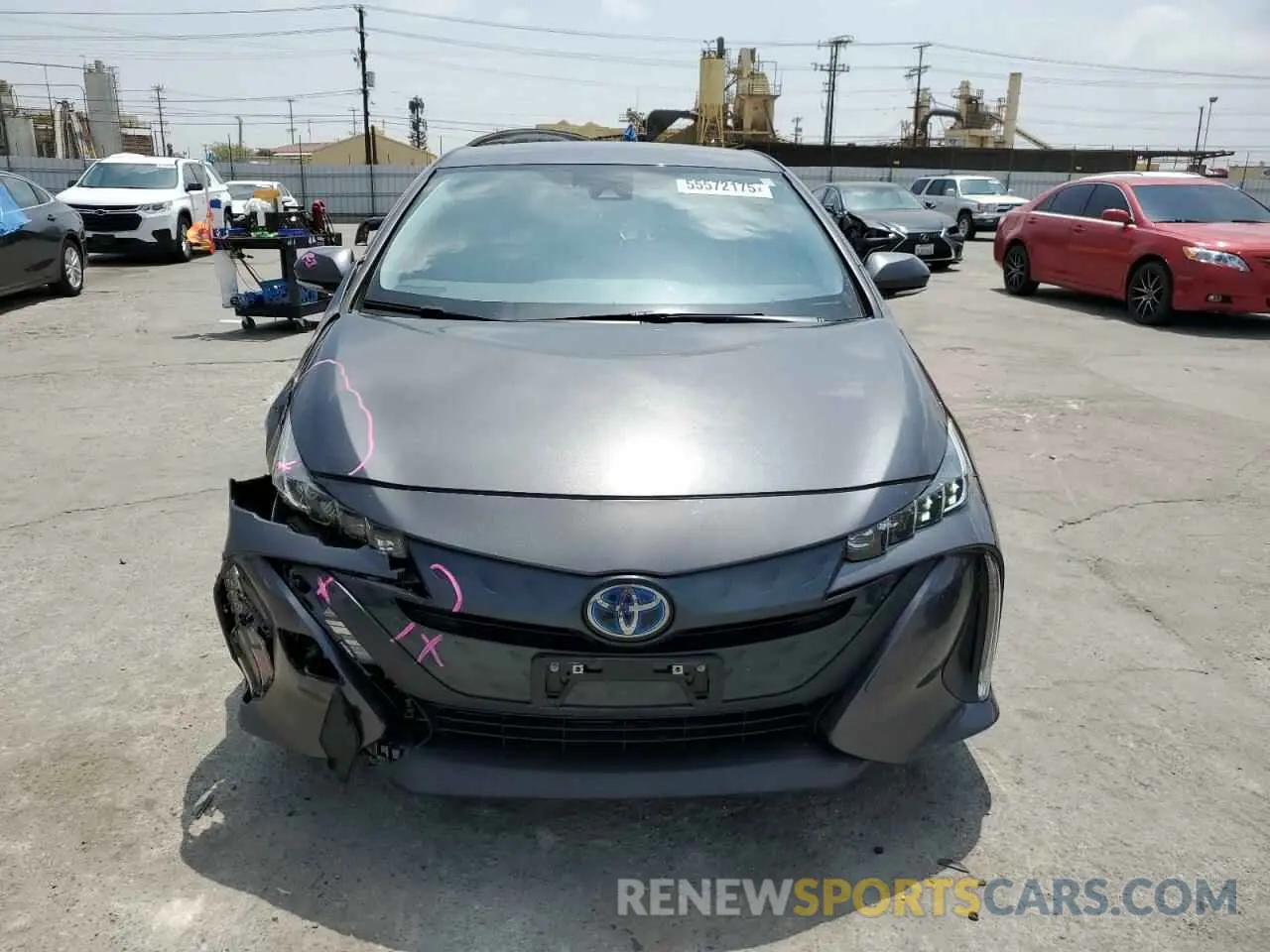 5 Фотография поврежденного автомобиля JTDKAMFP7N3210649 TOYOTA PRIUS 2022