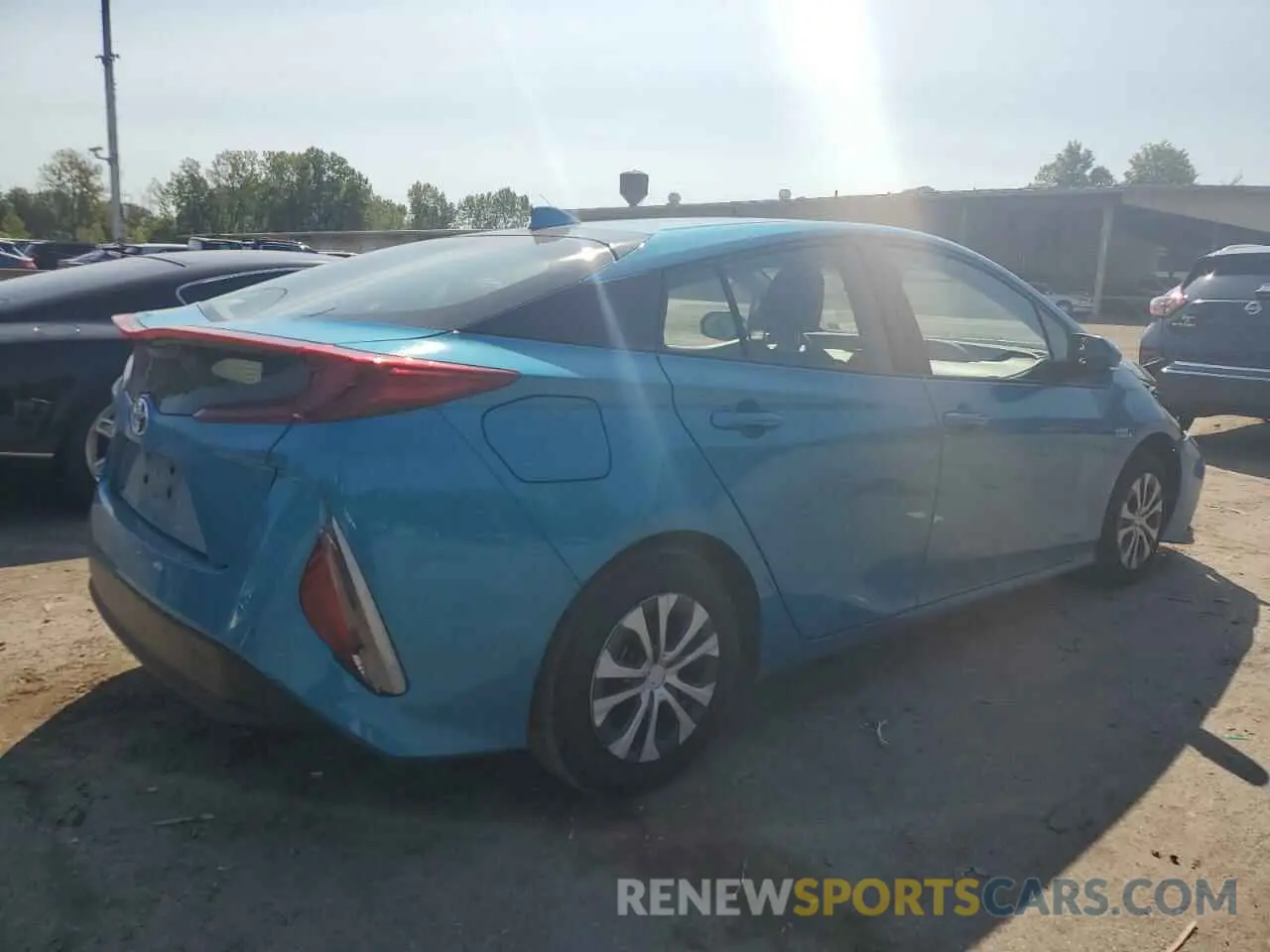 3 Photograph of a damaged car JTDKAMFP7N3217360 TOYOTA PRIUS 2022