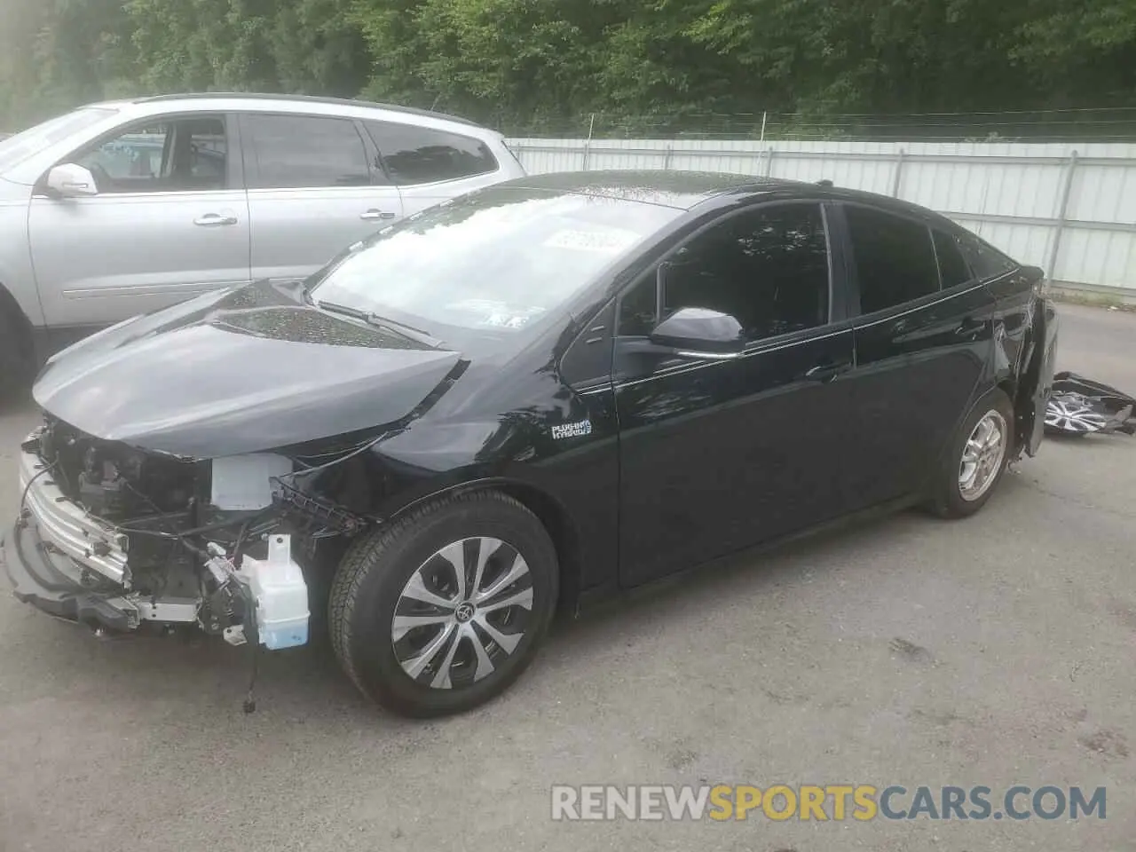 1 Photograph of a damaged car JTDKAMFP7N3221702 TOYOTA PRIUS 2022