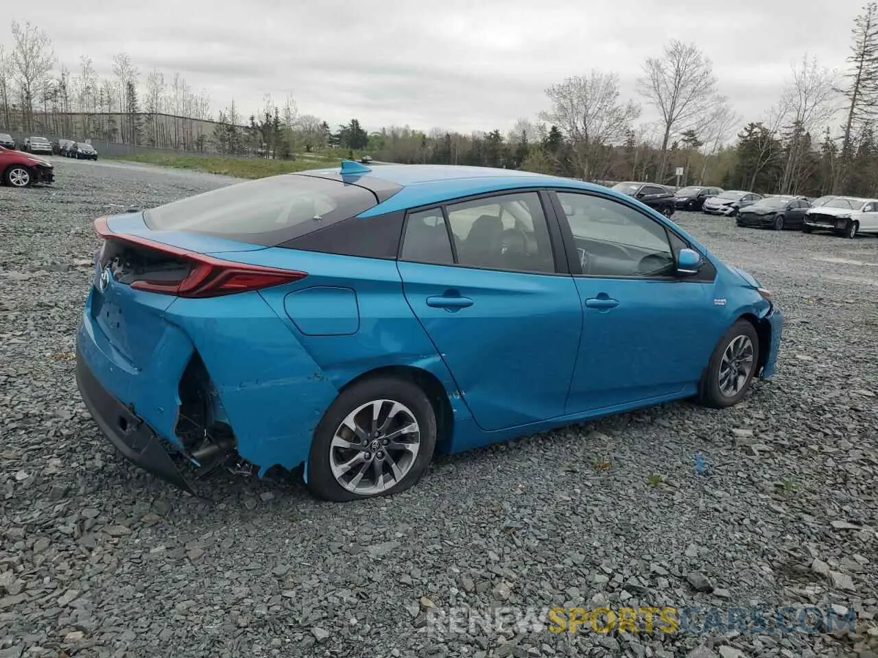 3 Photograph of a damaged car JTDKAMFP8N3209168 TOYOTA PRIUS 2022