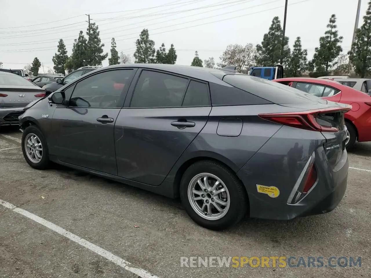 2 Photograph of a damaged car JTDKAMFP8N3220865 TOYOTA PRIUS 2022