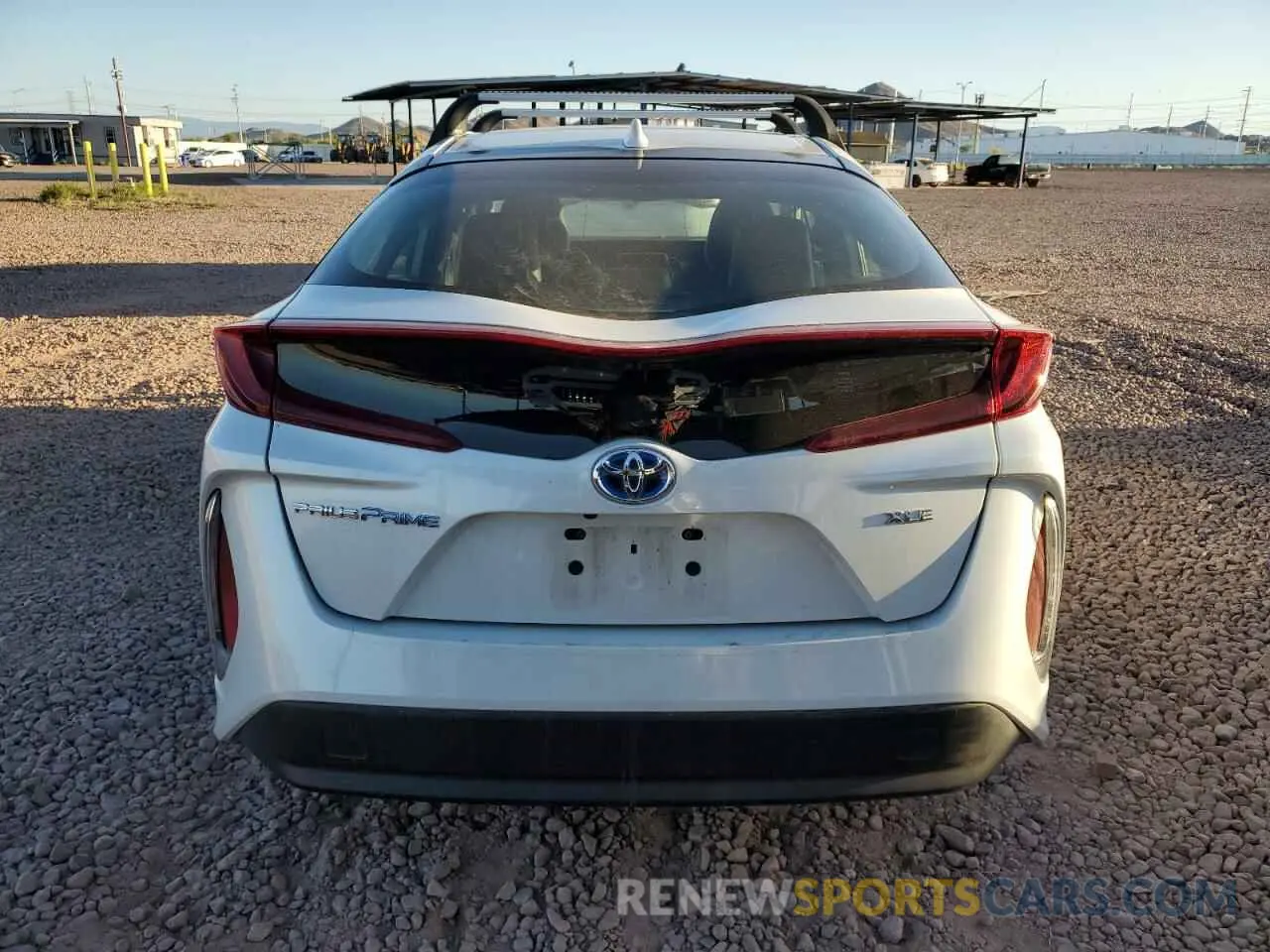 6 Фотография поврежденного автомобиля JTDKAMFP8N3228092 TOYOTA PRIUS 2022