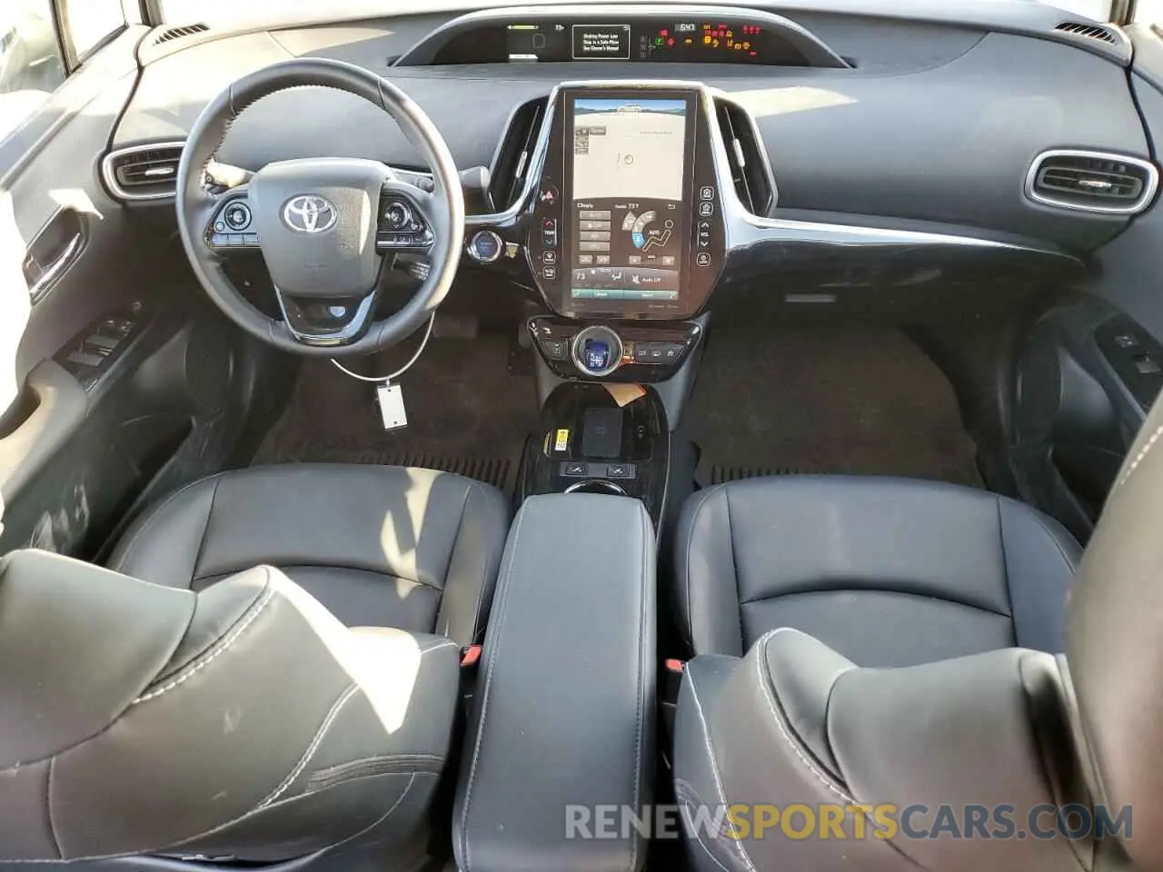 8 Фотография поврежденного автомобиля JTDKAMFP8N3228092 TOYOTA PRIUS 2022