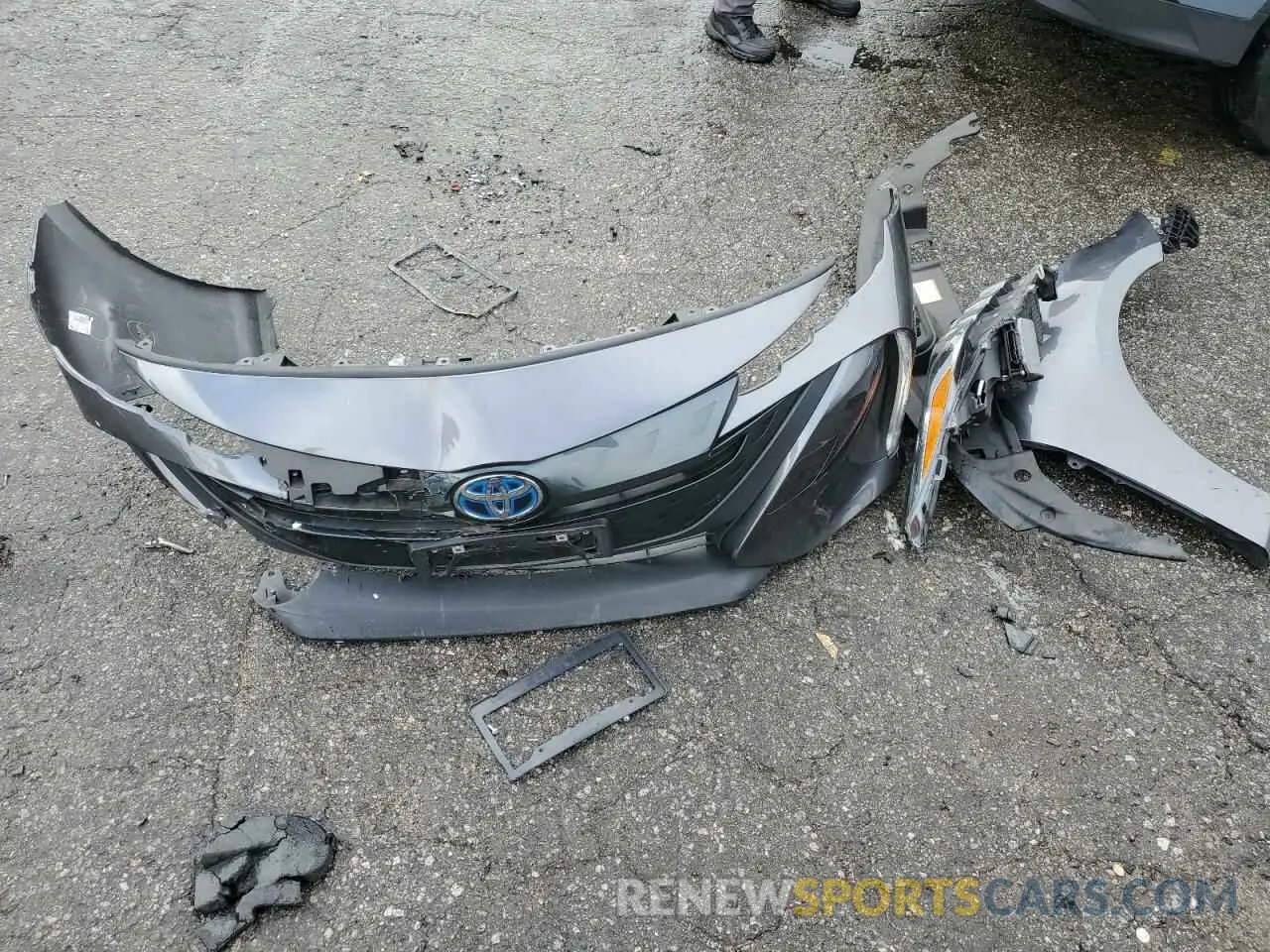 12 Photograph of a damaged car JTDKAMFP9N3219840 TOYOTA PRIUS 2022