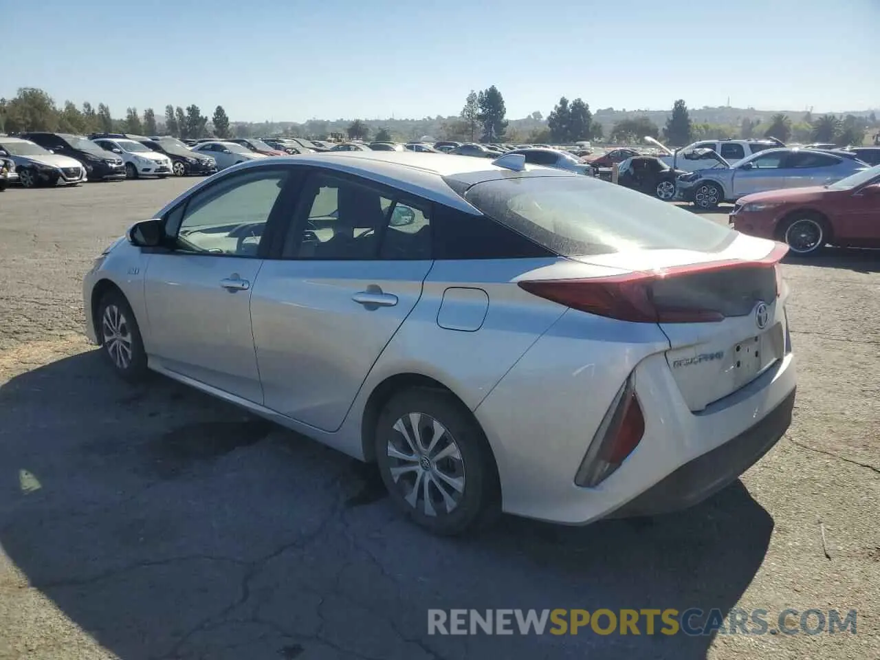 2 Photograph of a damaged car JTDKAMFP9N3221166 TOYOTA PRIUS 2022