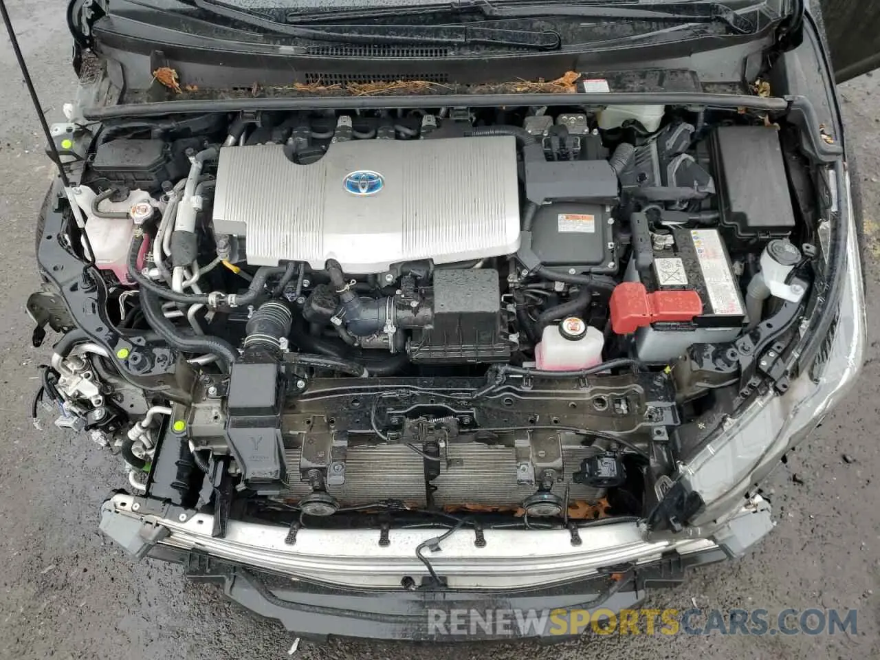 12 Фотография поврежденного автомобиля JTDKAMFPXN3210743 TOYOTA PRIUS 2022