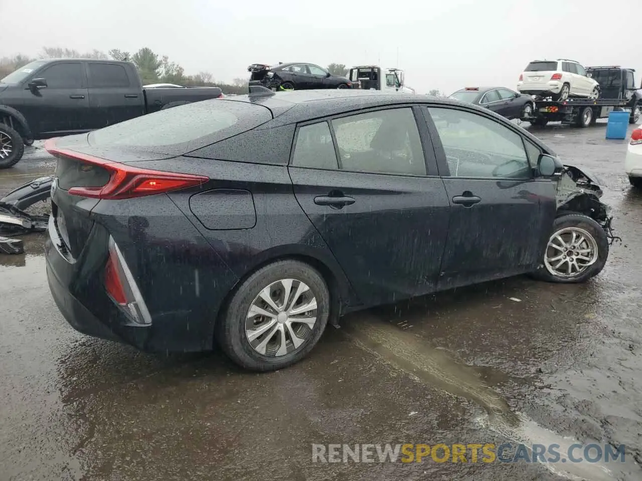 3 Фотография поврежденного автомобиля JTDKAMFPXN3210743 TOYOTA PRIUS 2022
