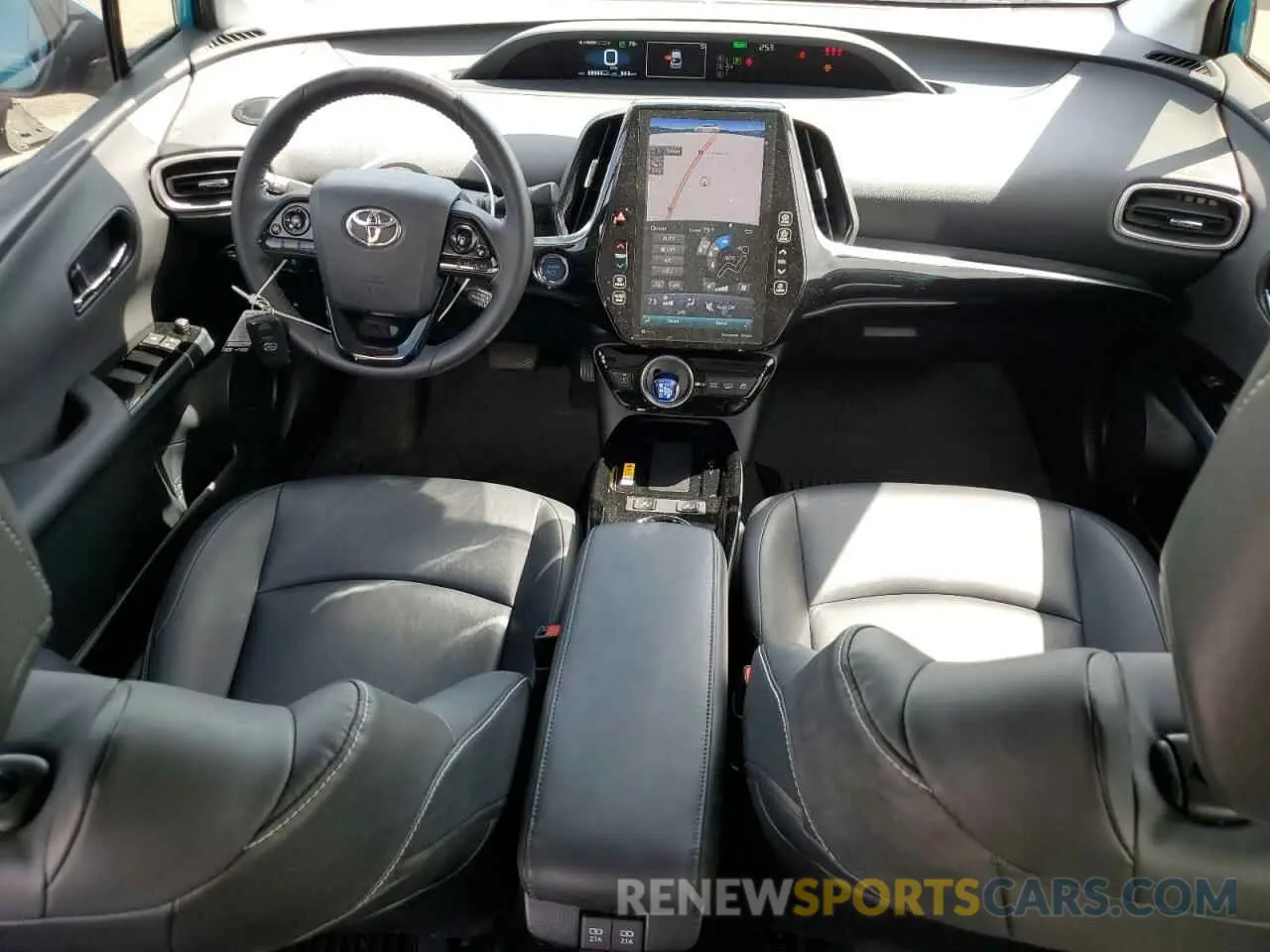 8 Фотография поврежденного автомобиля JTDKAMFPXN3212119 TOYOTA PRIUS 2022
