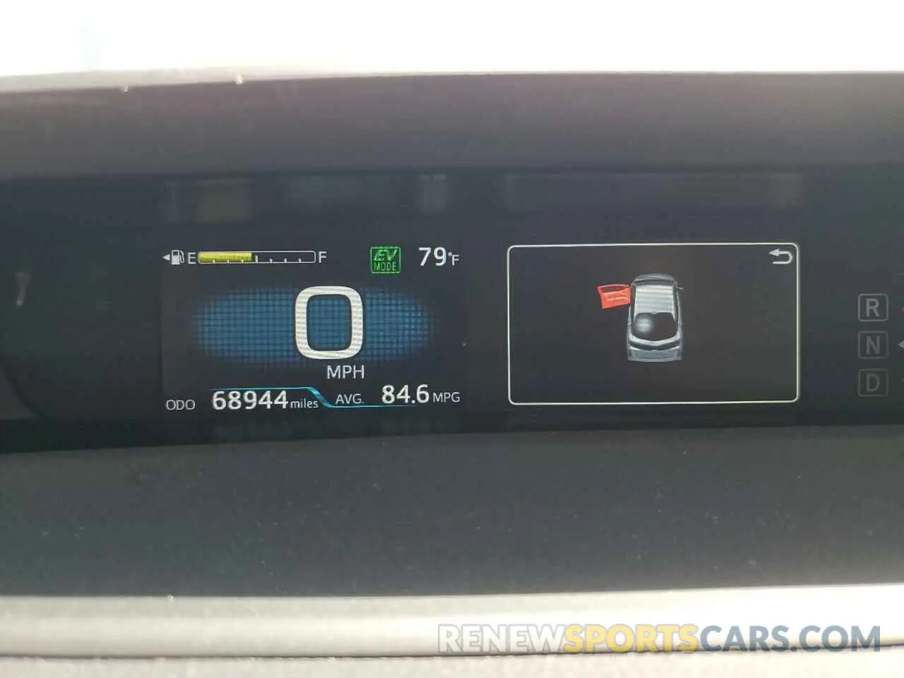 9 Фотография поврежденного автомобиля JTDKAMFPXN3212119 TOYOTA PRIUS 2022