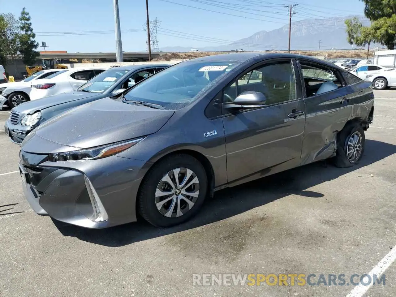 1 Photograph of a damaged car JTDKAMFPXN3229115 TOYOTA PRIUS 2022