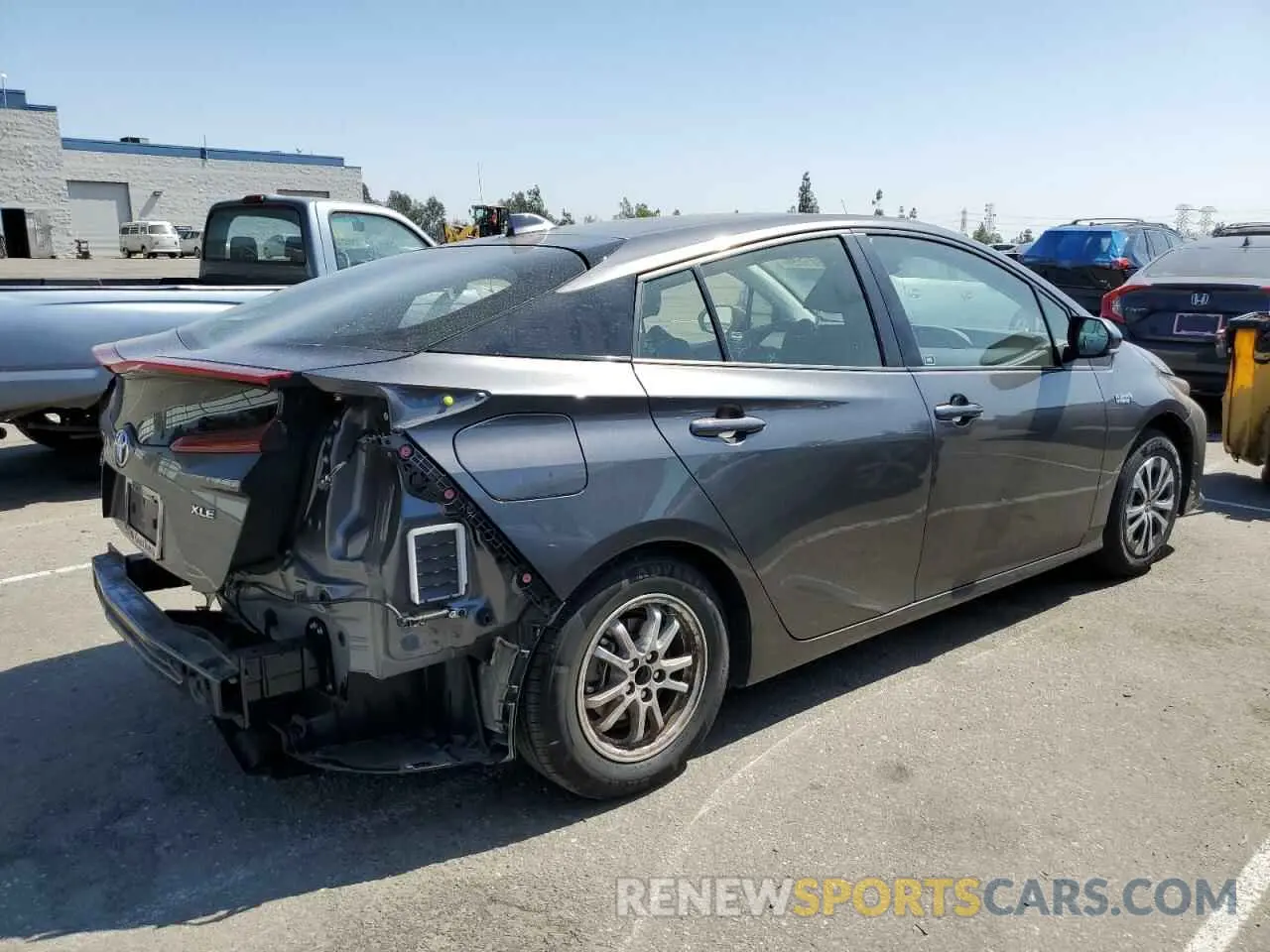 3 Photograph of a damaged car JTDKAMFPXN3229115 TOYOTA PRIUS 2022