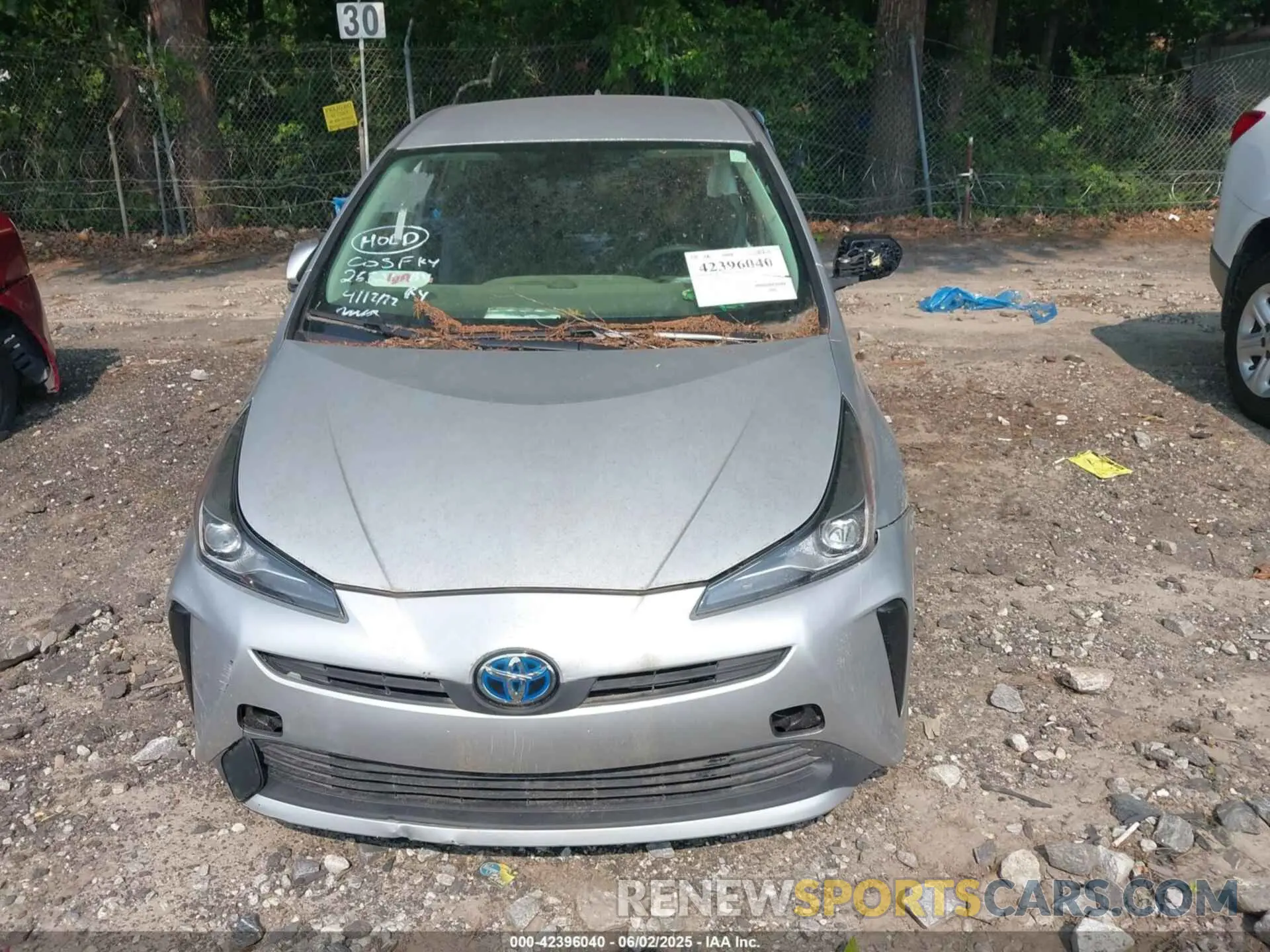 11 Photograph of a damaged car JTDKAMFU0N3159601 TOYOTA PRIUS 2022