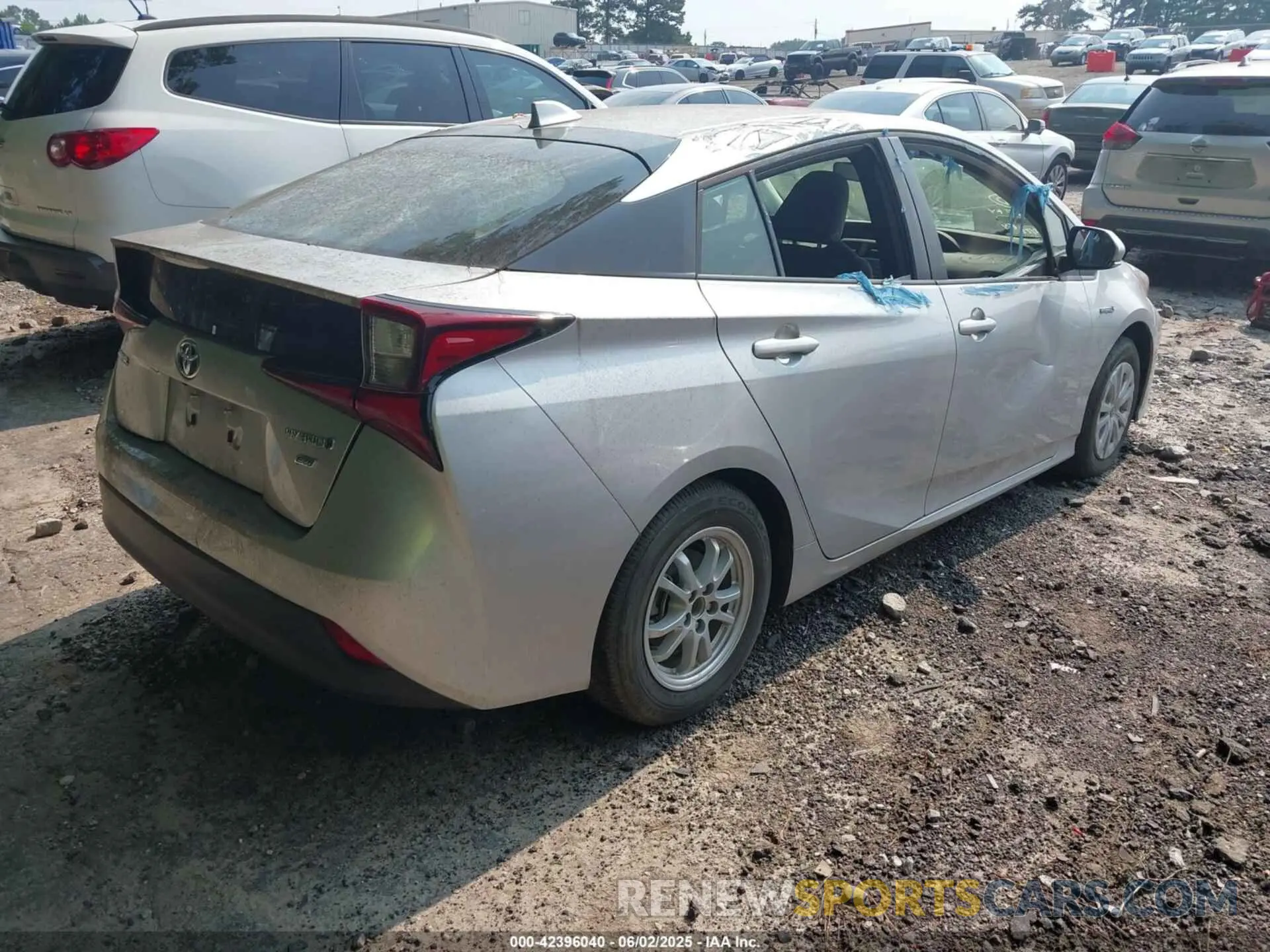 4 Photograph of a damaged car JTDKAMFU0N3159601 TOYOTA PRIUS 2022