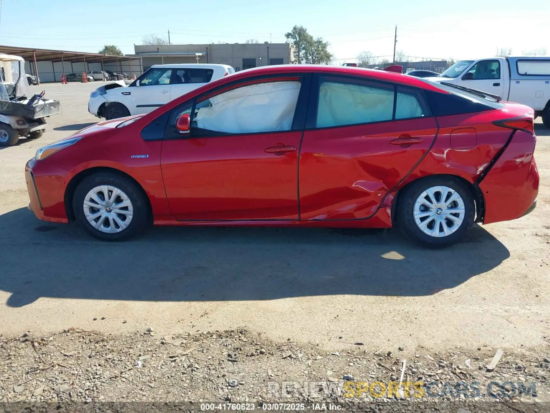 14 Фотография поврежденного автомобиля JTDKAMFU0N3161557 TOYOTA PRIUS 2022