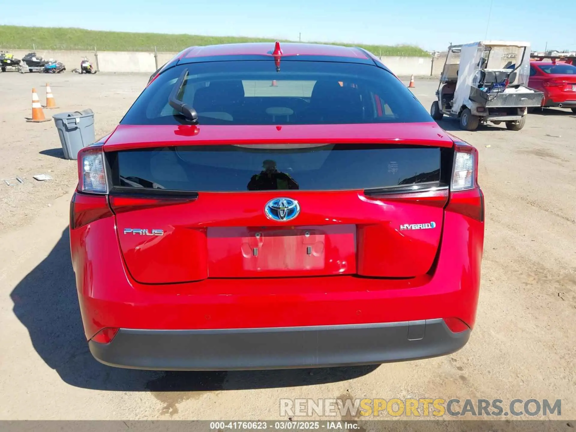 16 Фотография поврежденного автомобиля JTDKAMFU0N3161557 TOYOTA PRIUS 2022