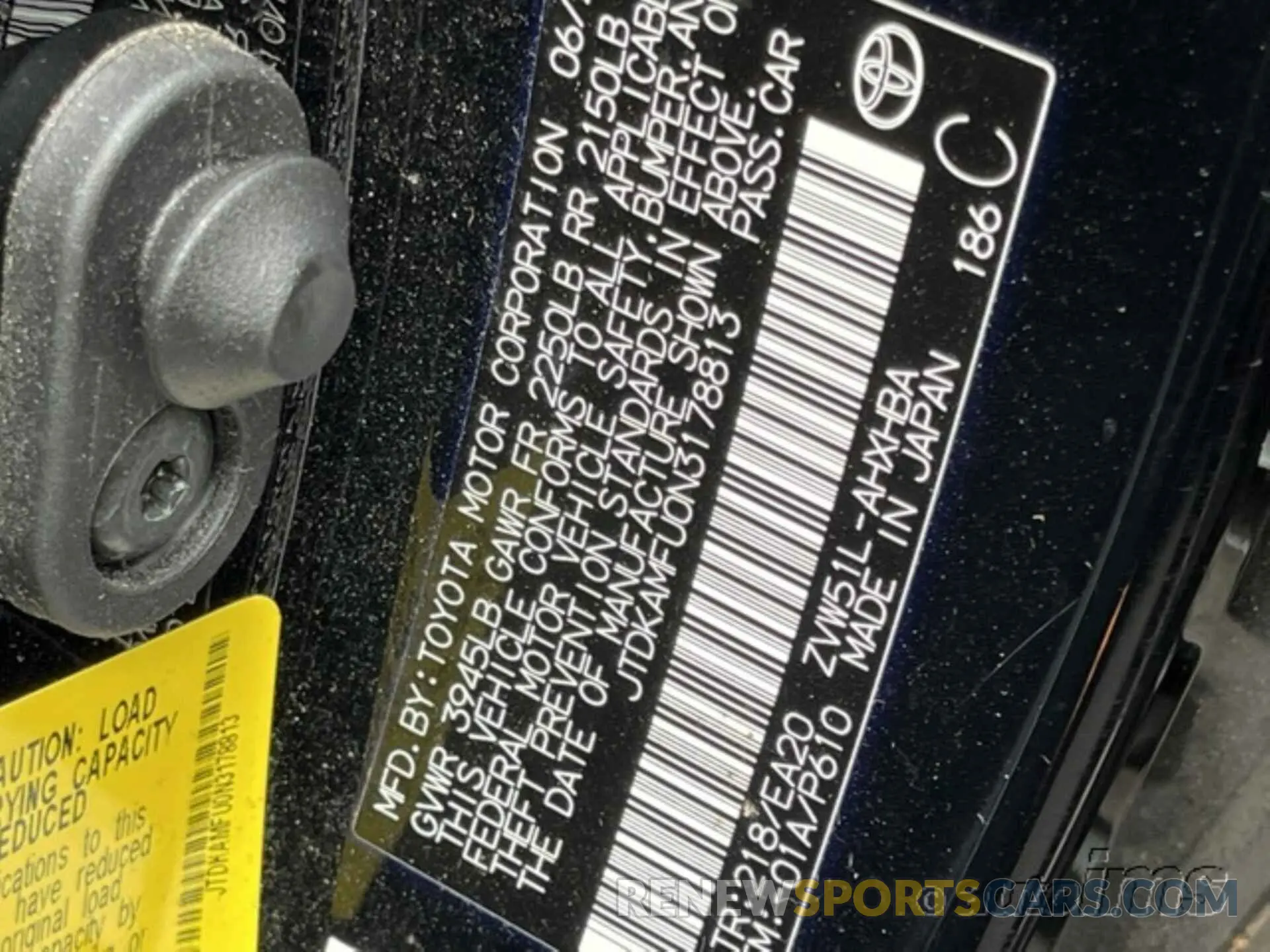 10 Фотография поврежденного автомобиля JTDKAMFU0N3178813 TOYOTA PRIUS 2022
