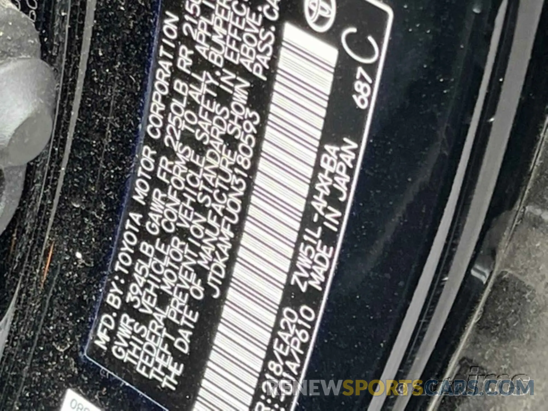 22 Фотография поврежденного автомобиля JTDKAMFU0N3180593 TOYOTA PRIUS 2022