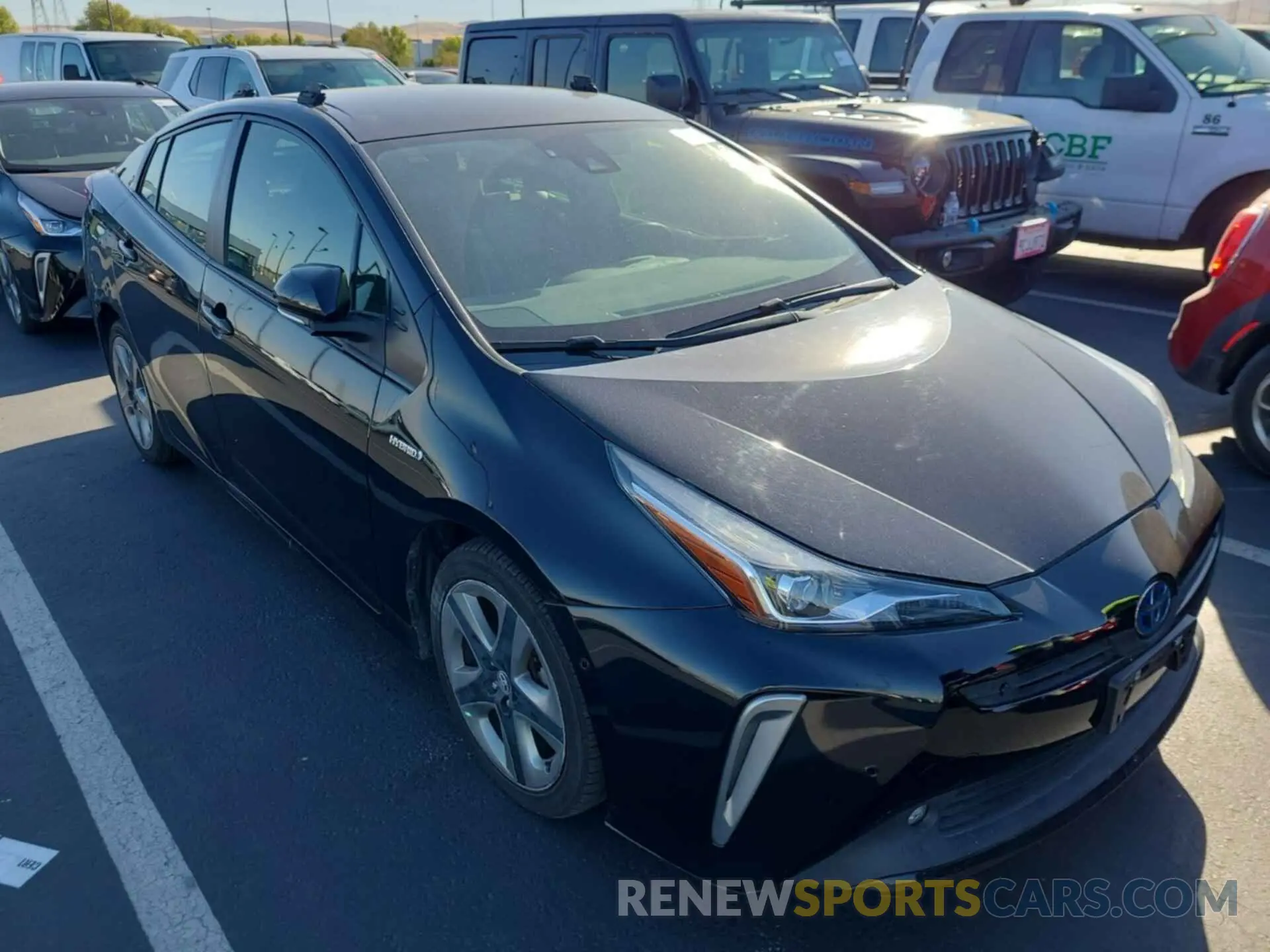 6 Фотография поврежденного автомобиля JTDKAMFU1N3159932 TOYOTA PRIUS 2022