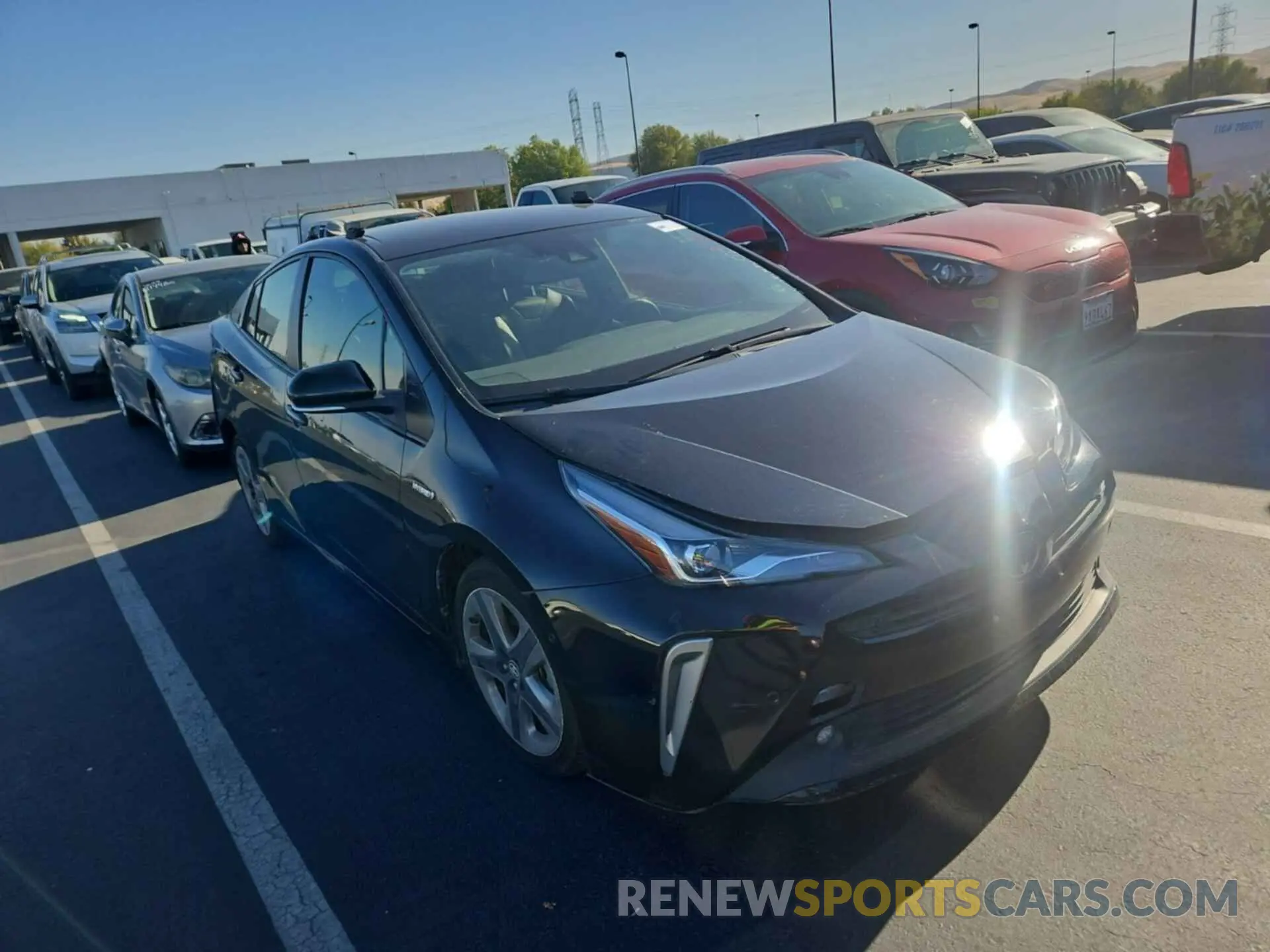 33 Фотография поврежденного автомобиля JTDKAMFU1N3159980 TOYOTA PRIUS 2022