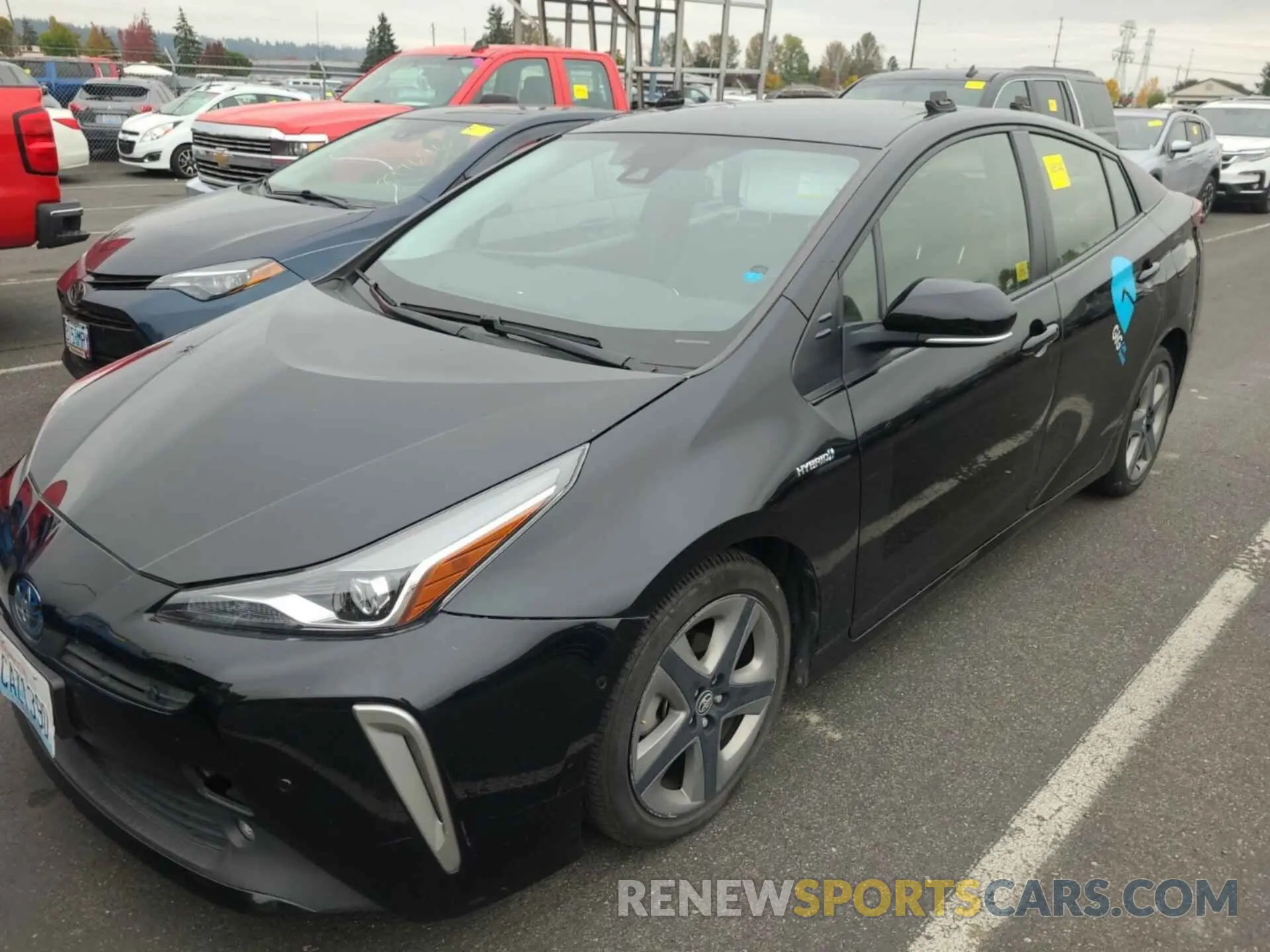 8 Photograph of a damaged car JTDKAMFU1N3160787 TOYOTA PRIUS 2022