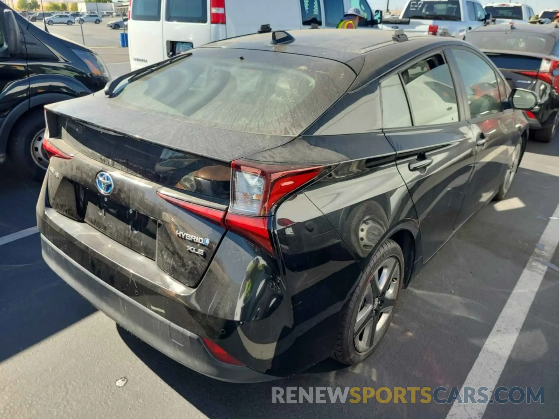 4 Photograph of a damaged car JTDKAMFU1N3160966 TOYOTA PRIUS 2022