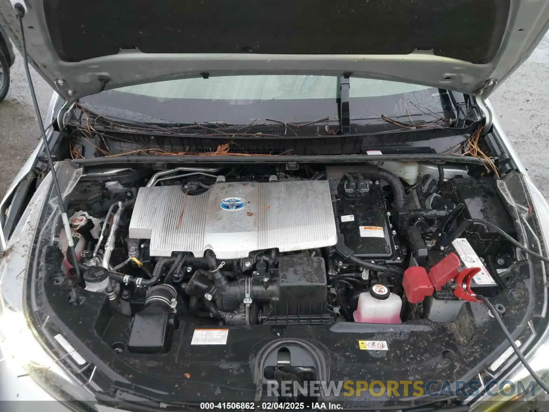 10 Photograph of a damaged car JTDKAMFU1N3177055 TOYOTA PRIUS 2022