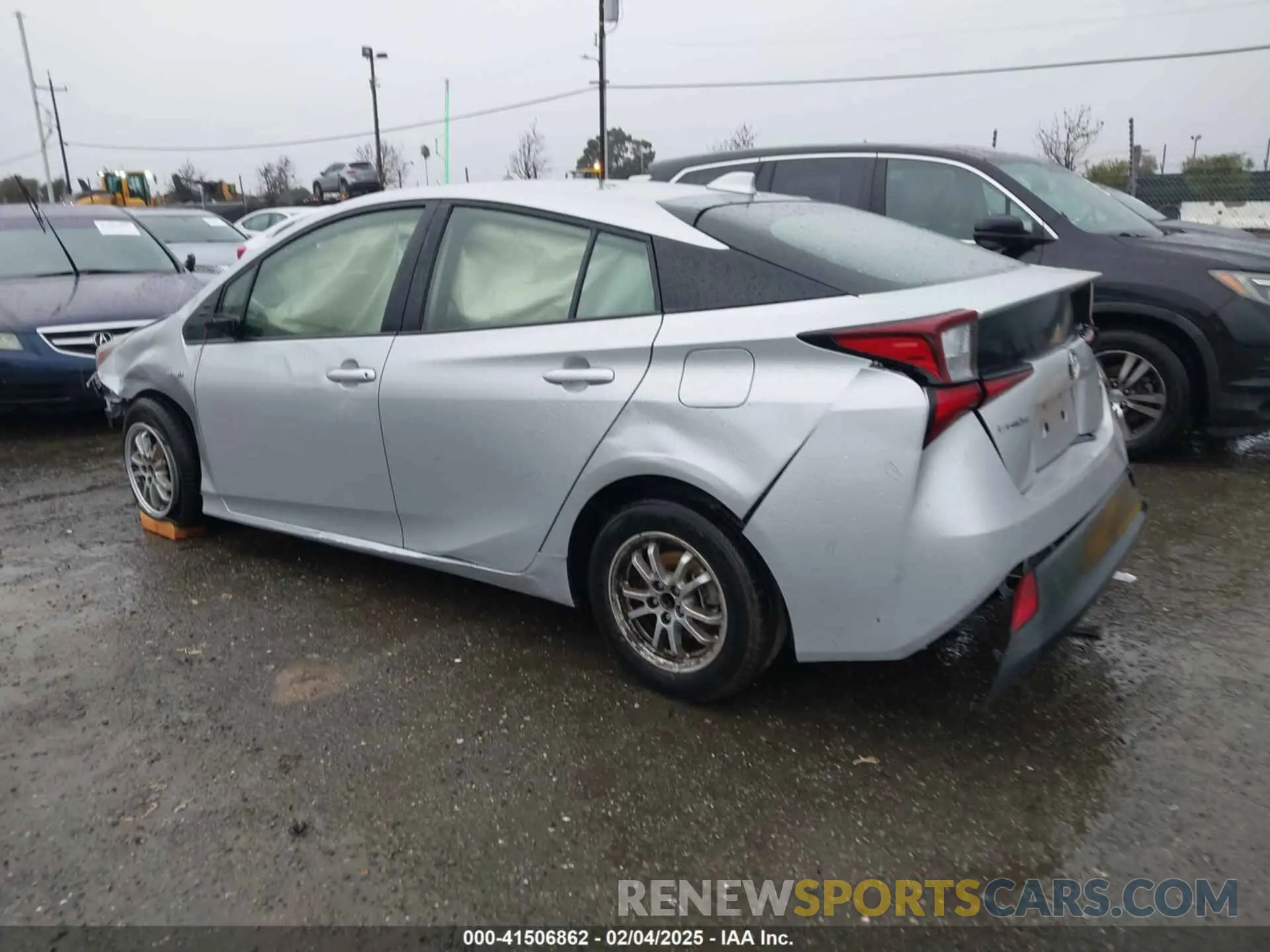 3 Photograph of a damaged car JTDKAMFU1N3177055 TOYOTA PRIUS 2022