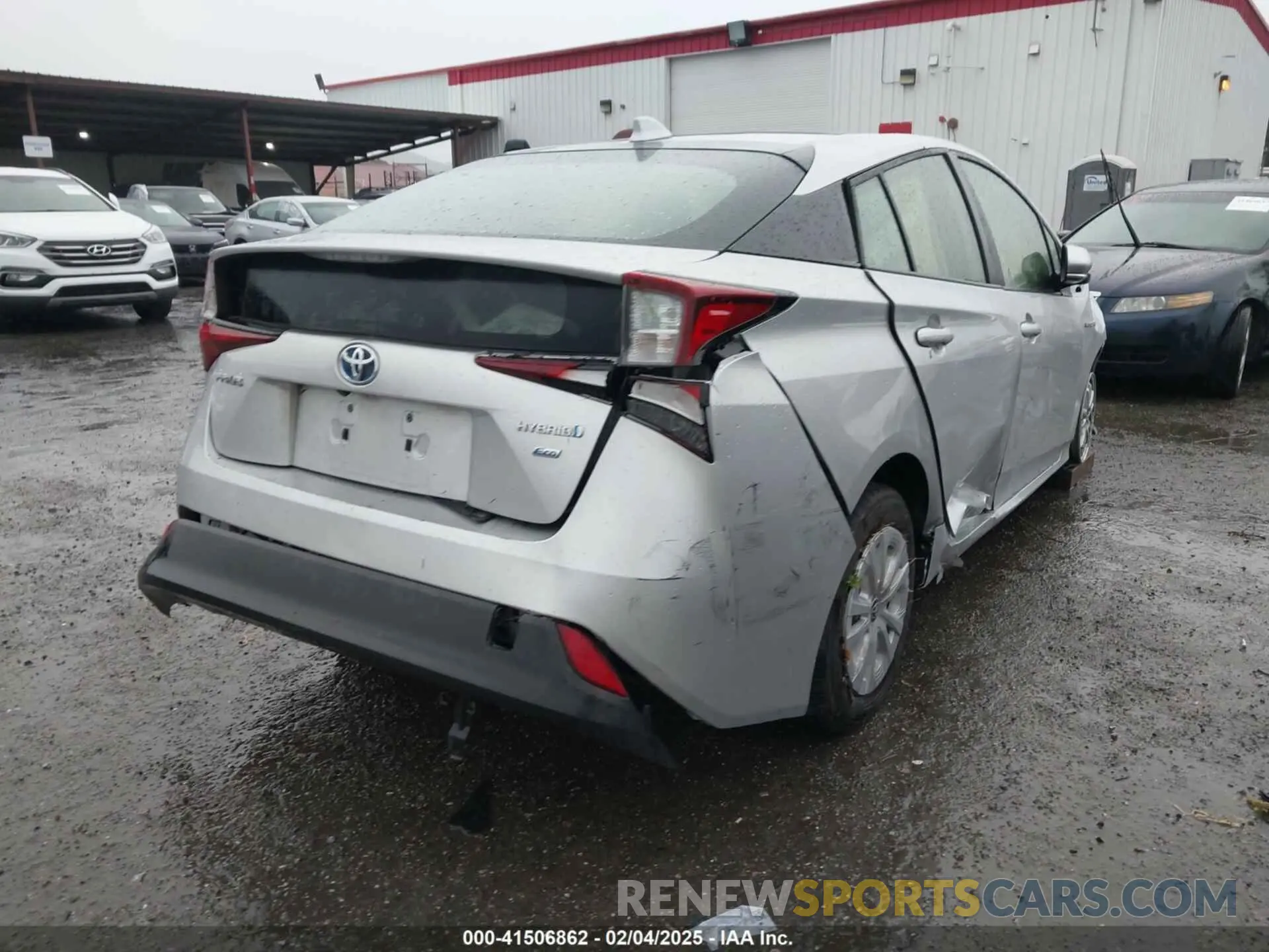 4 Photograph of a damaged car JTDKAMFU1N3177055 TOYOTA PRIUS 2022