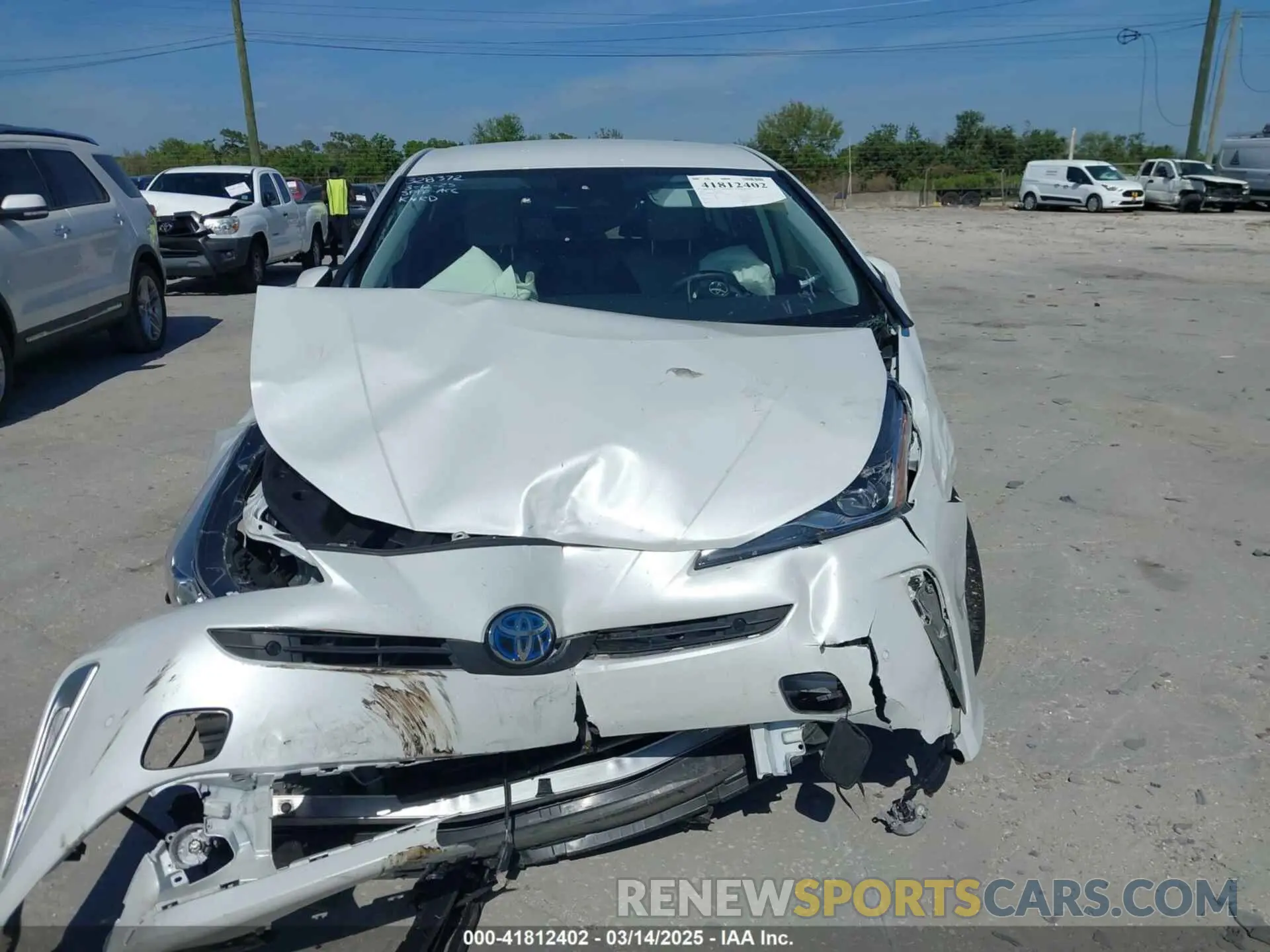 12 Photograph of a damaged car JTDKAMFU1N3177444 TOYOTA PRIUS 2022