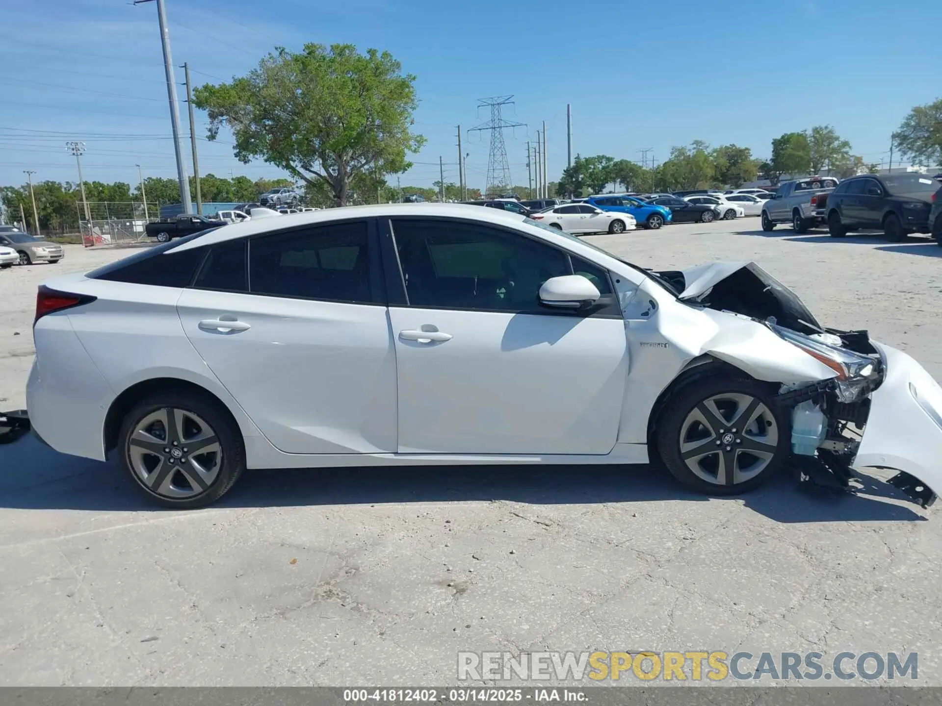 13 Photograph of a damaged car JTDKAMFU1N3177444 TOYOTA PRIUS 2022