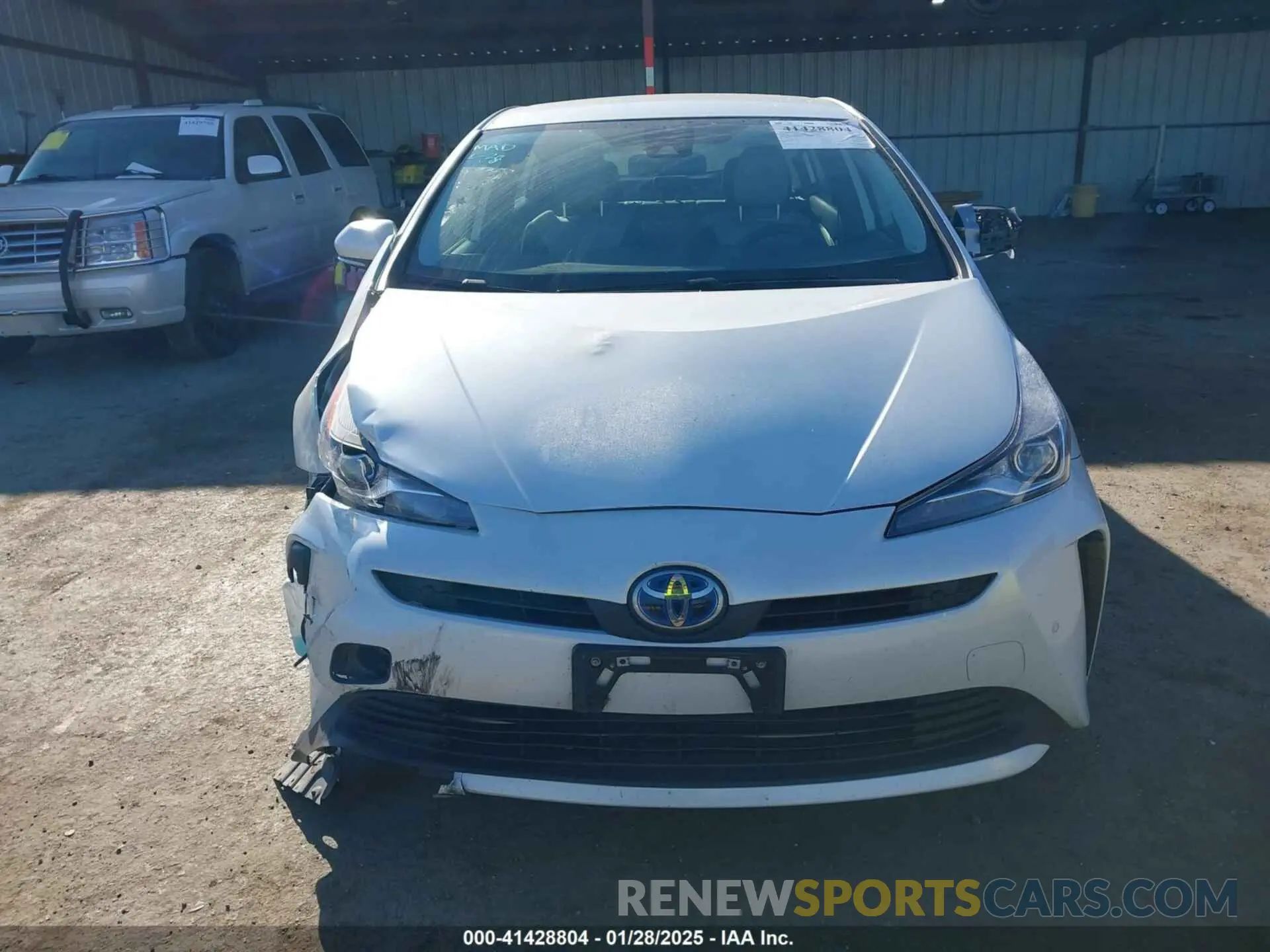 13 Фотография поврежденного автомобиля JTDKAMFU2N3161771 TOYOTA PRIUS 2022