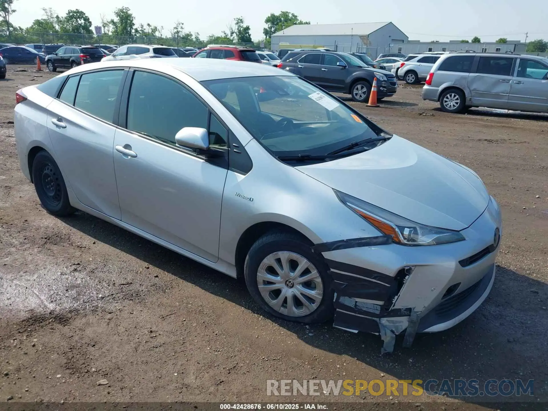 1 Фотография поврежденного автомобиля JTDKAMFU2N3165805 TOYOTA PRIUS 2022