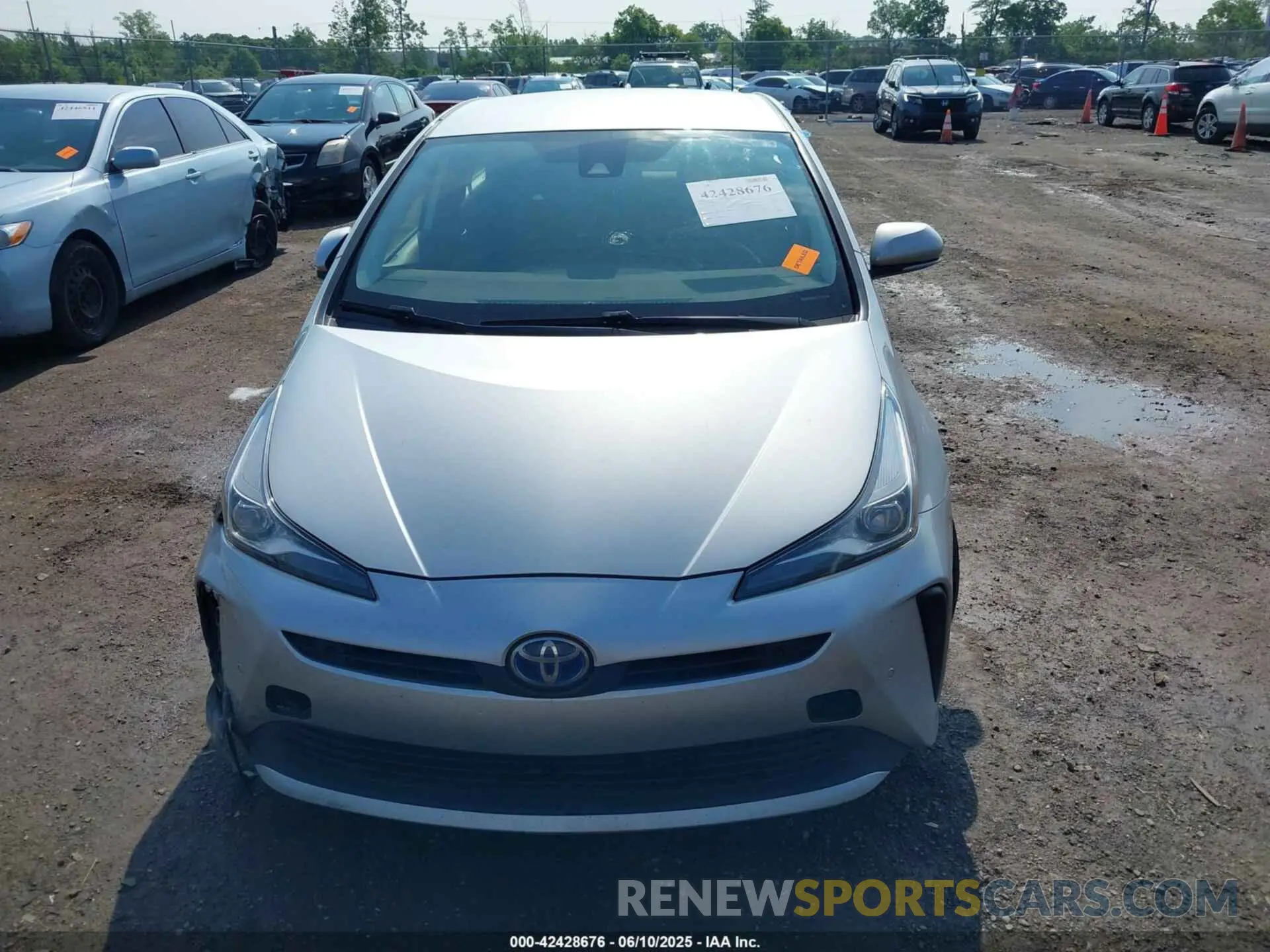 12 Фотография поврежденного автомобиля JTDKAMFU2N3165805 TOYOTA PRIUS 2022