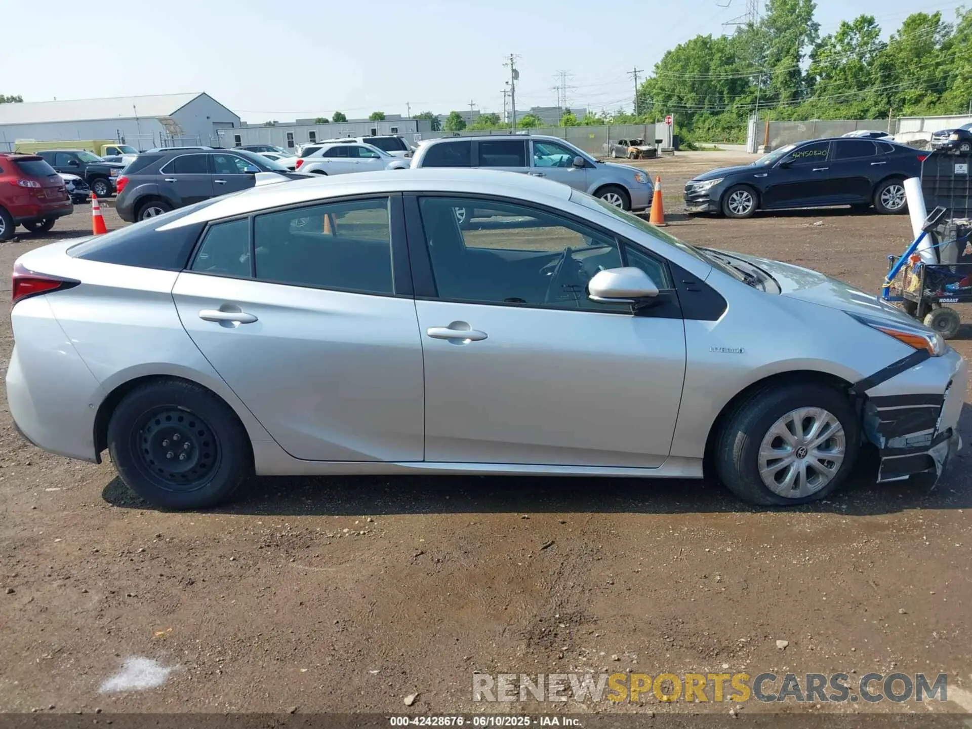 13 Фотография поврежденного автомобиля JTDKAMFU2N3165805 TOYOTA PRIUS 2022