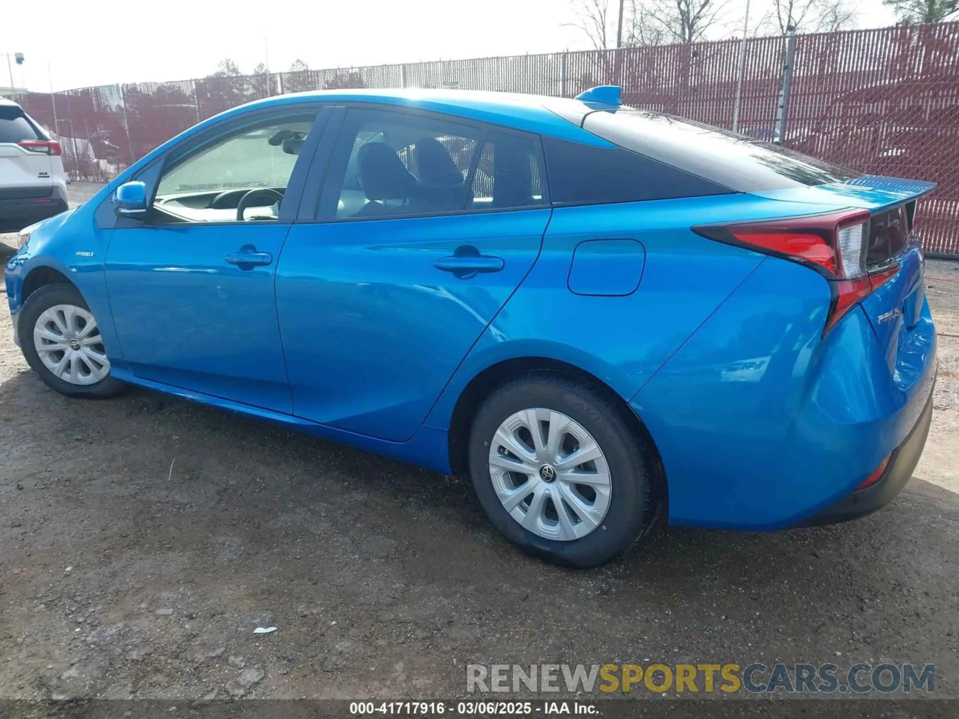 3 Фотография поврежденного автомобиля JTDKAMFU2N3187755 TOYOTA PRIUS 2022