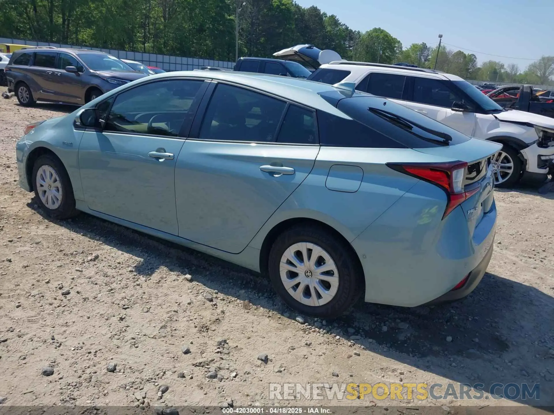 3 Photograph of a damaged car JTDKAMFU3N3173380 TOYOTA PRIUS 2022