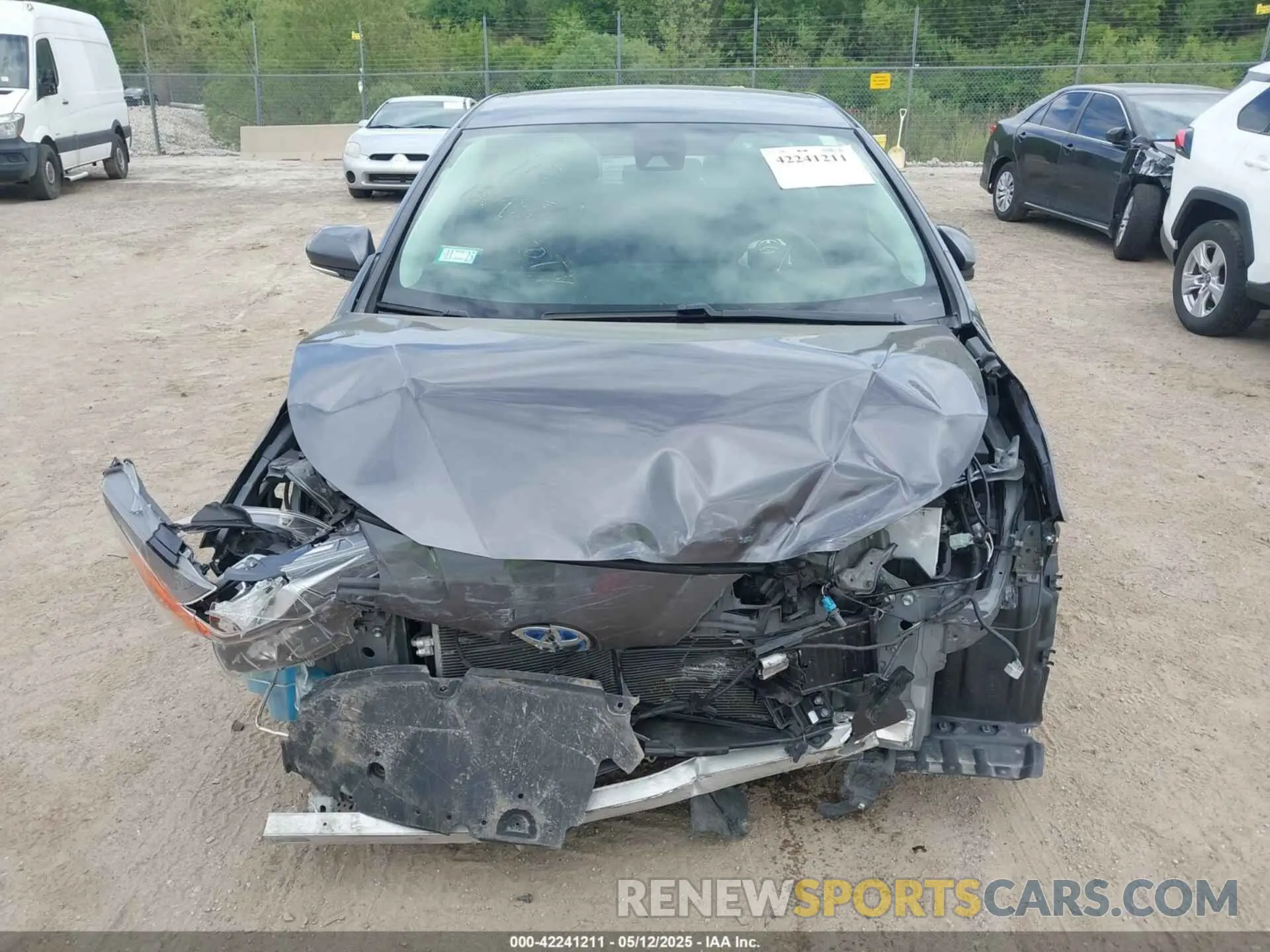 12 Photograph of a damaged car JTDKAMFU4N3175476 TOYOTA PRIUS 2022