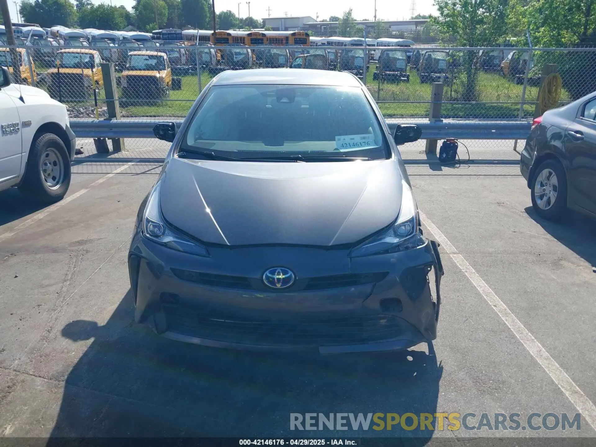 12 Фотография поврежденного автомобиля JTDKAMFU5N3188480 TOYOTA PRIUS 2022