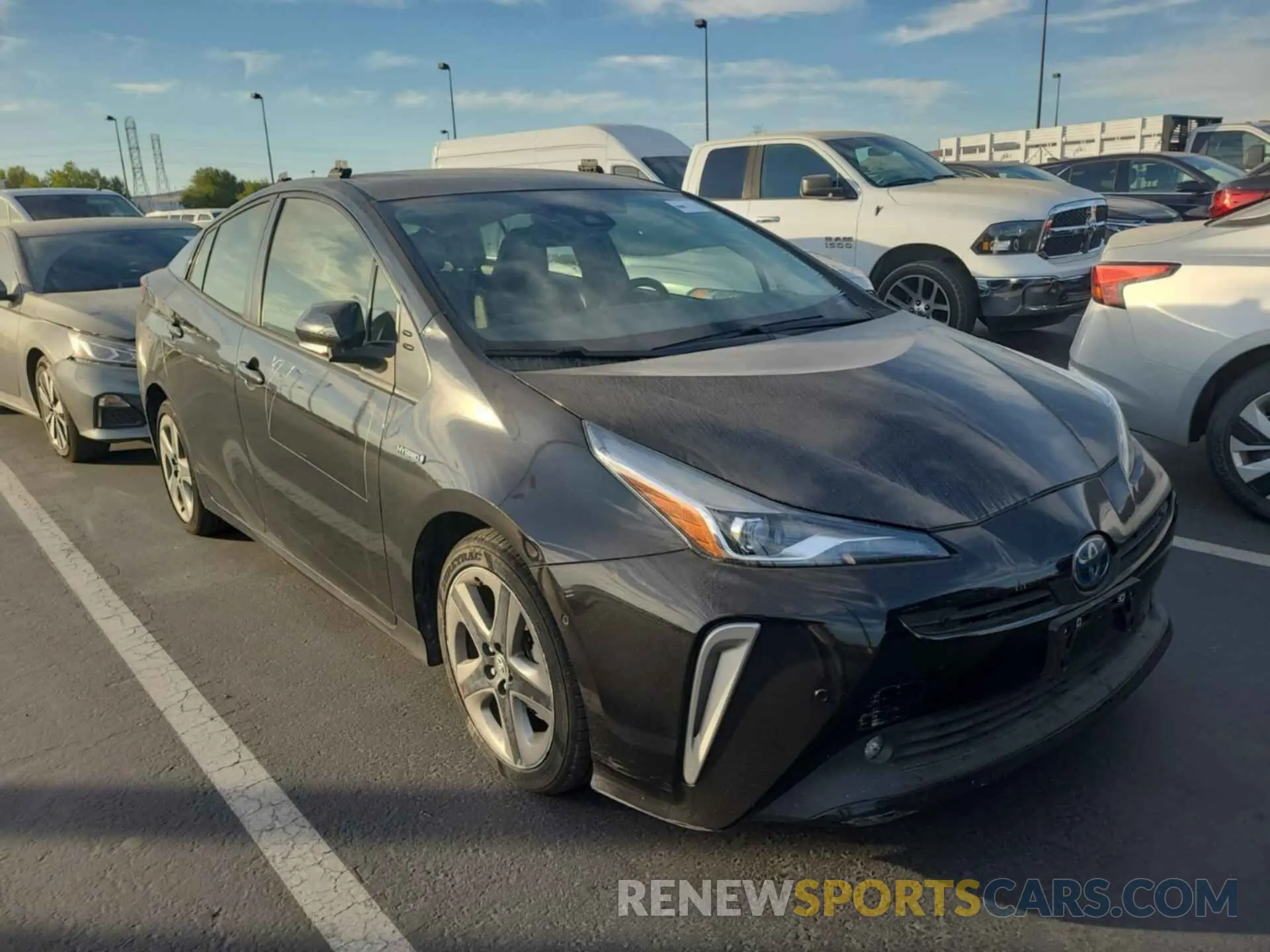 1 Фотография поврежденного автомобиля JTDKAMFU6N3160977 TOYOTA PRIUS 2022