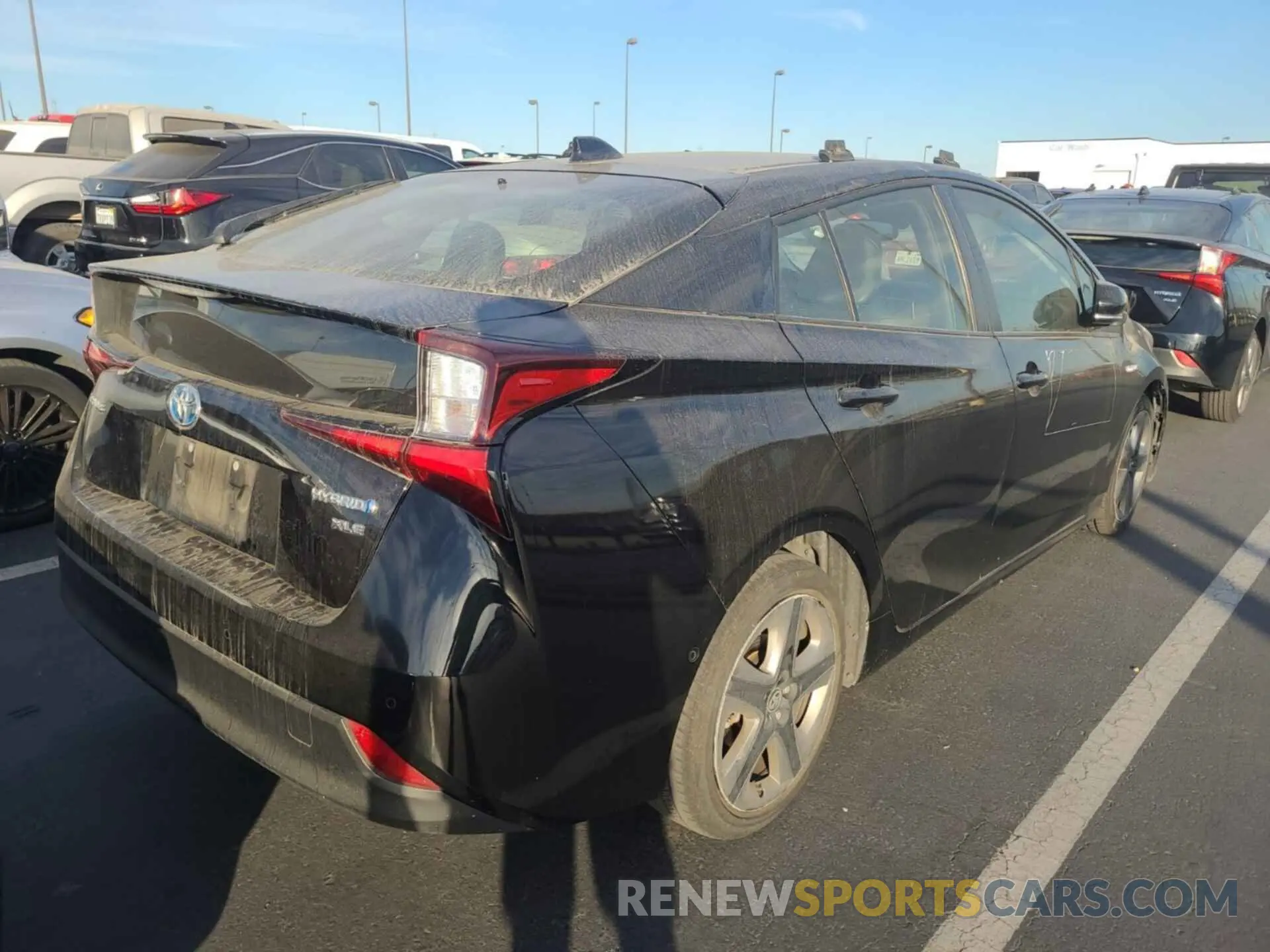 4 Фотография поврежденного автомобиля JTDKAMFU6N3160977 TOYOTA PRIUS 2022