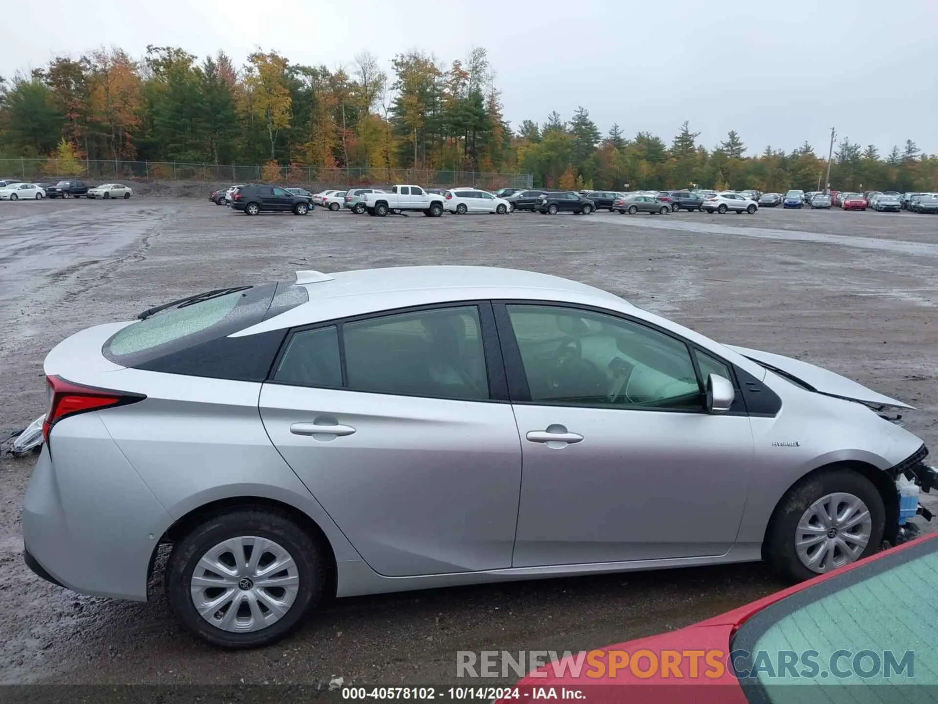 14 Фотография поврежденного автомобиля JTDKAMFU6N3180730 TOYOTA PRIUS 2022