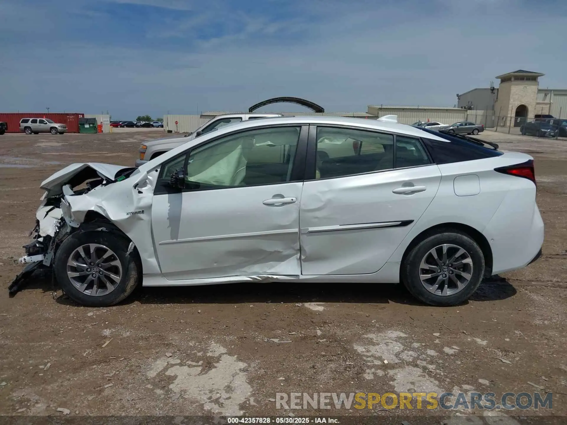 14 Photograph of a damaged car JTDKAMFU7N3165301 TOYOTA PRIUS 2022