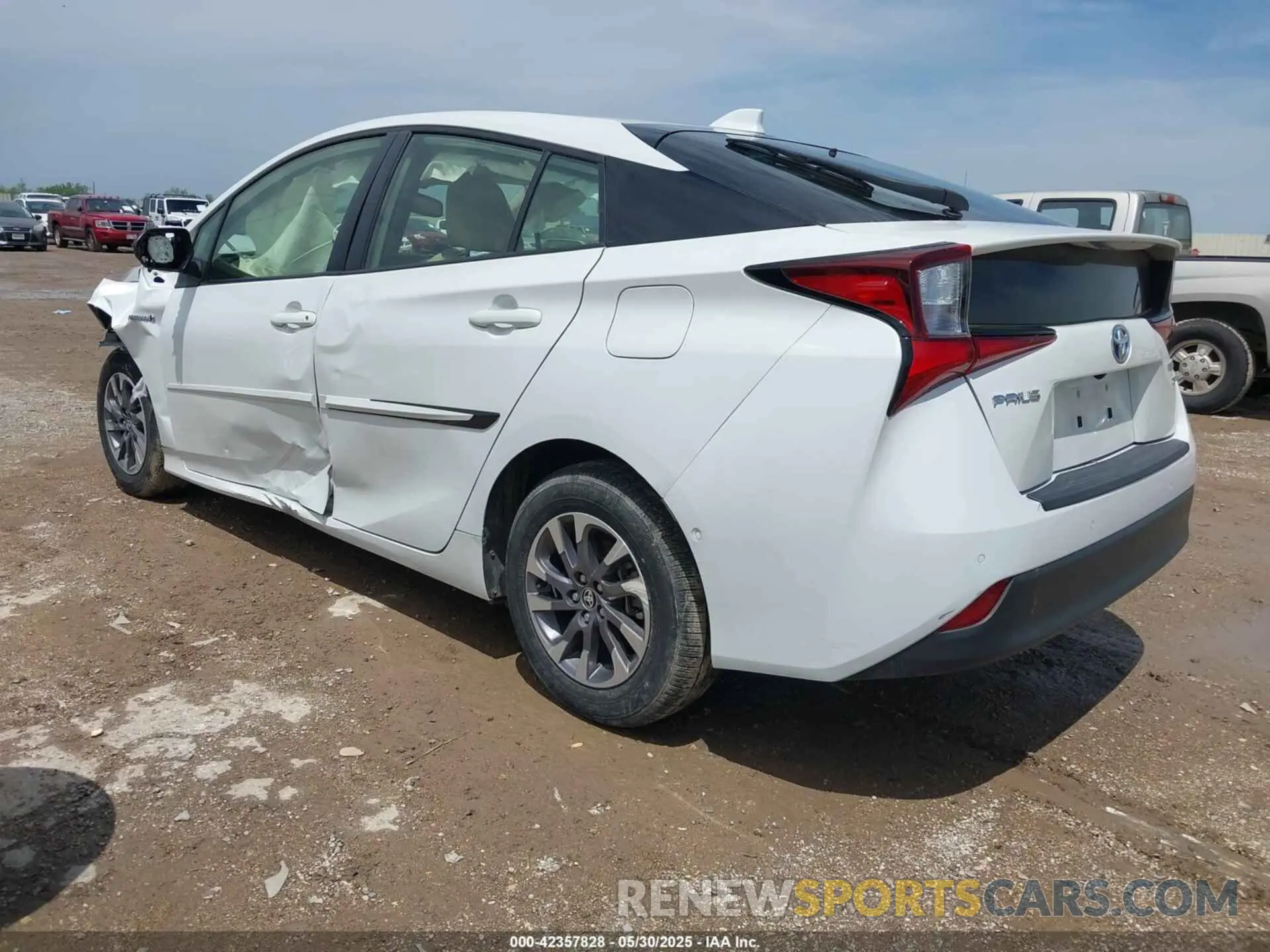 3 Photograph of a damaged car JTDKAMFU7N3165301 TOYOTA PRIUS 2022