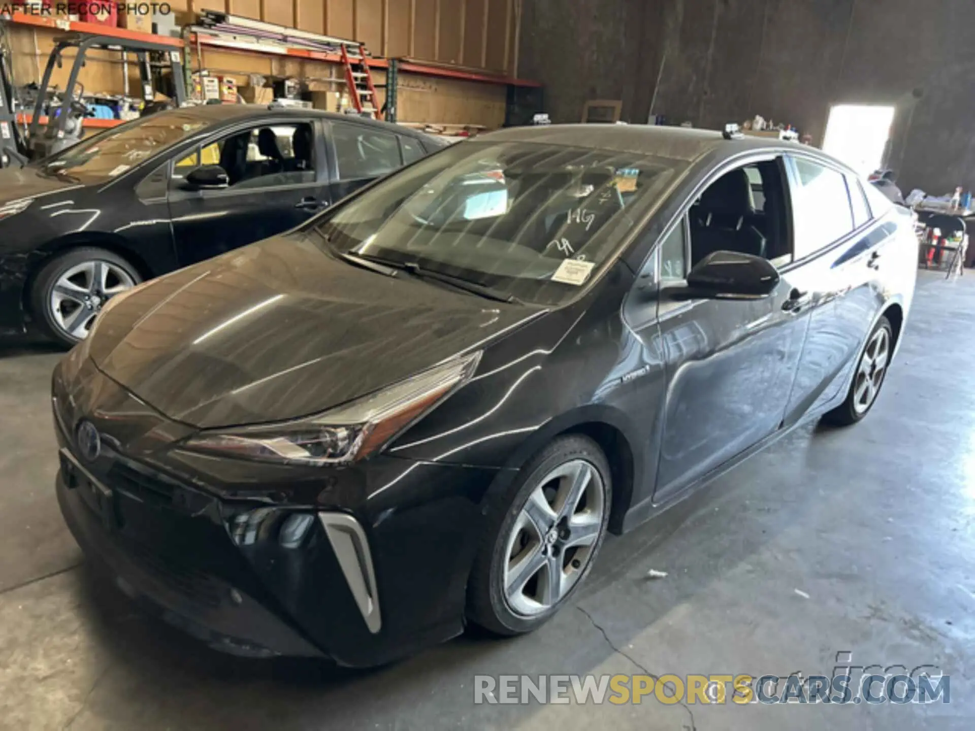 8 Фотография поврежденного автомобиля JTDKAMFU7N3180476 TOYOTA PRIUS 2022