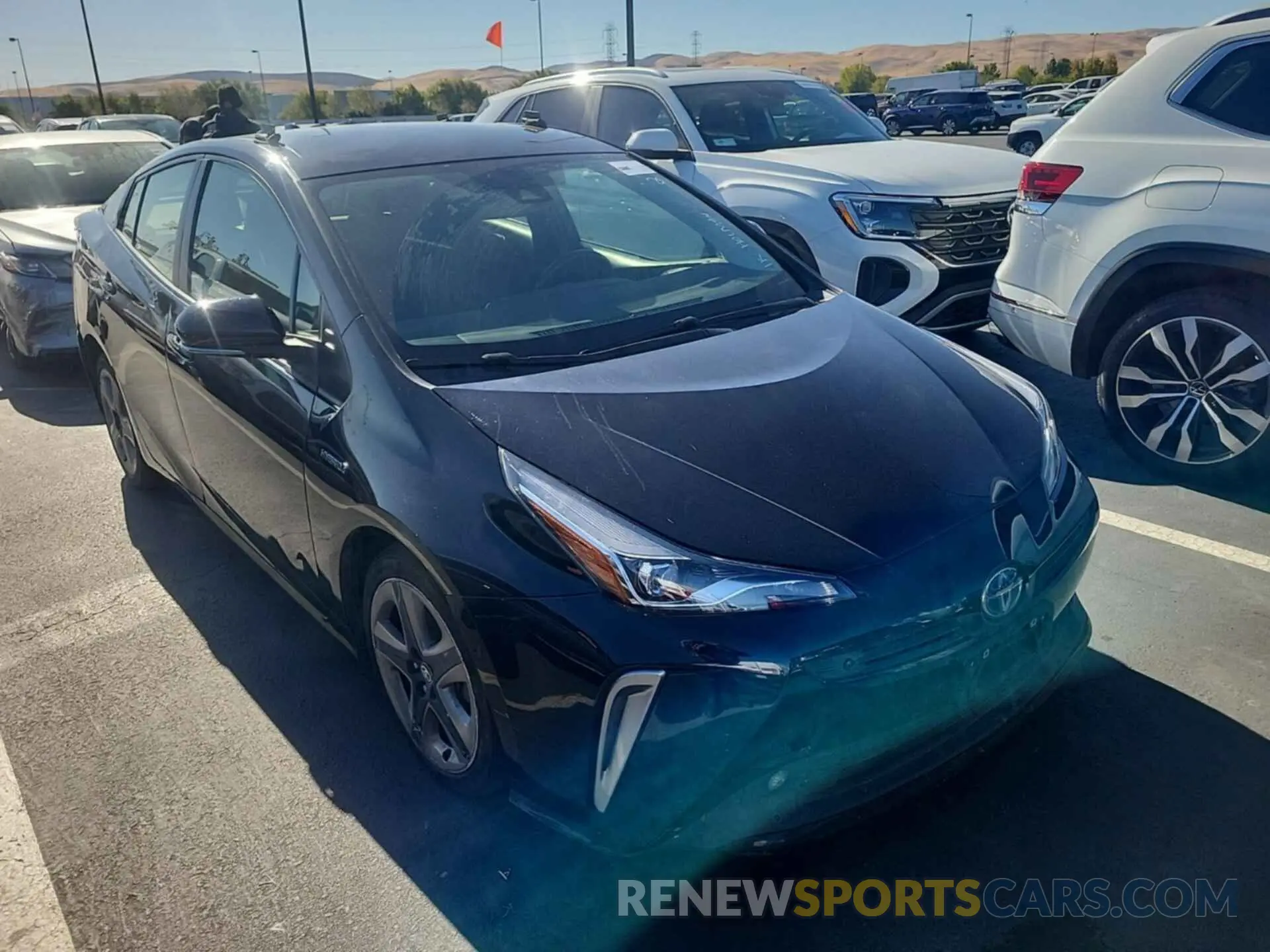 4 Фотография поврежденного автомобиля JTDKAMFU8N3160057 TOYOTA PRIUS 2022
