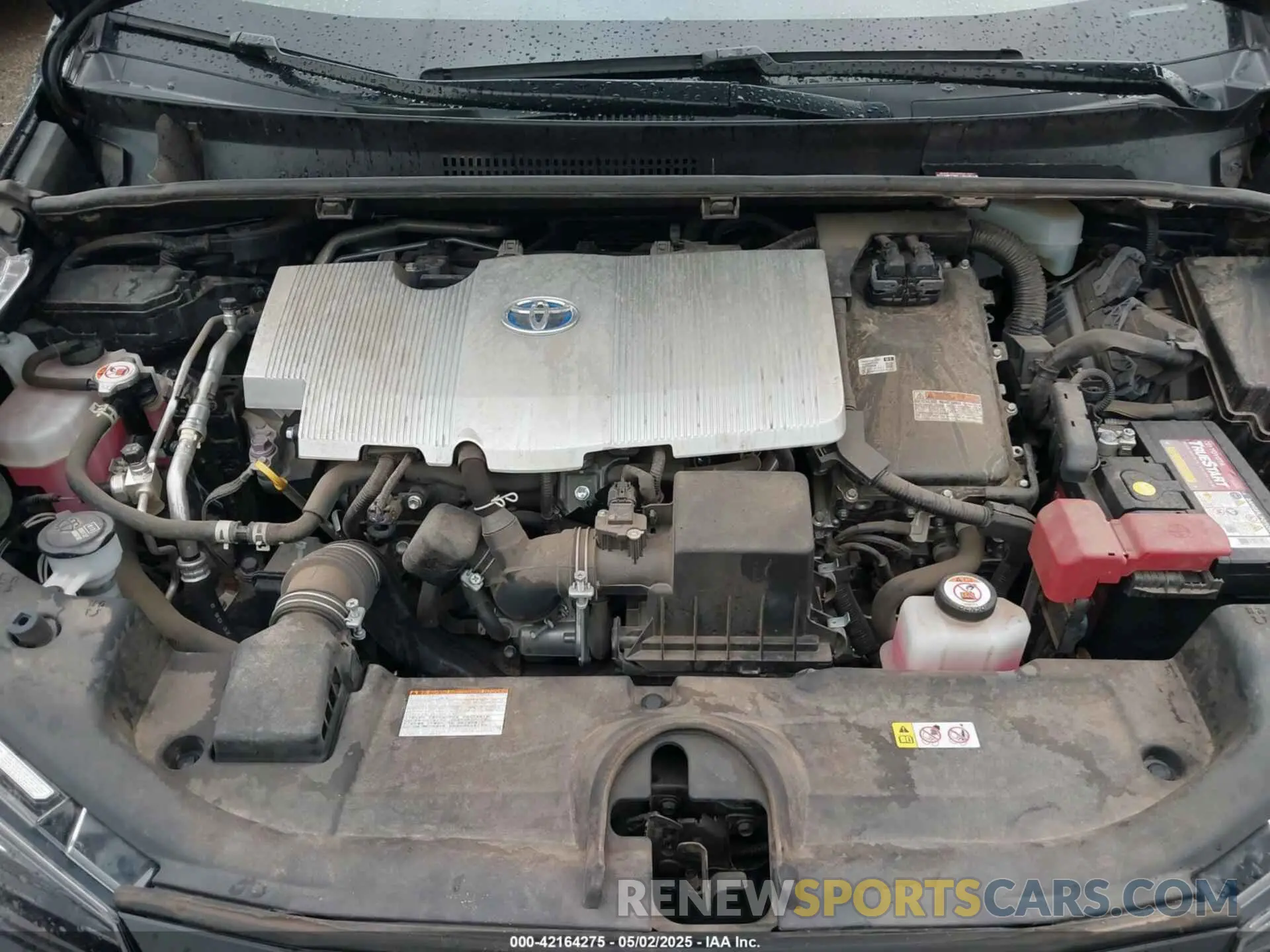 10 Фотография поврежденного автомобиля JTDKAMFU8N3168739 TOYOTA PRIUS 2022