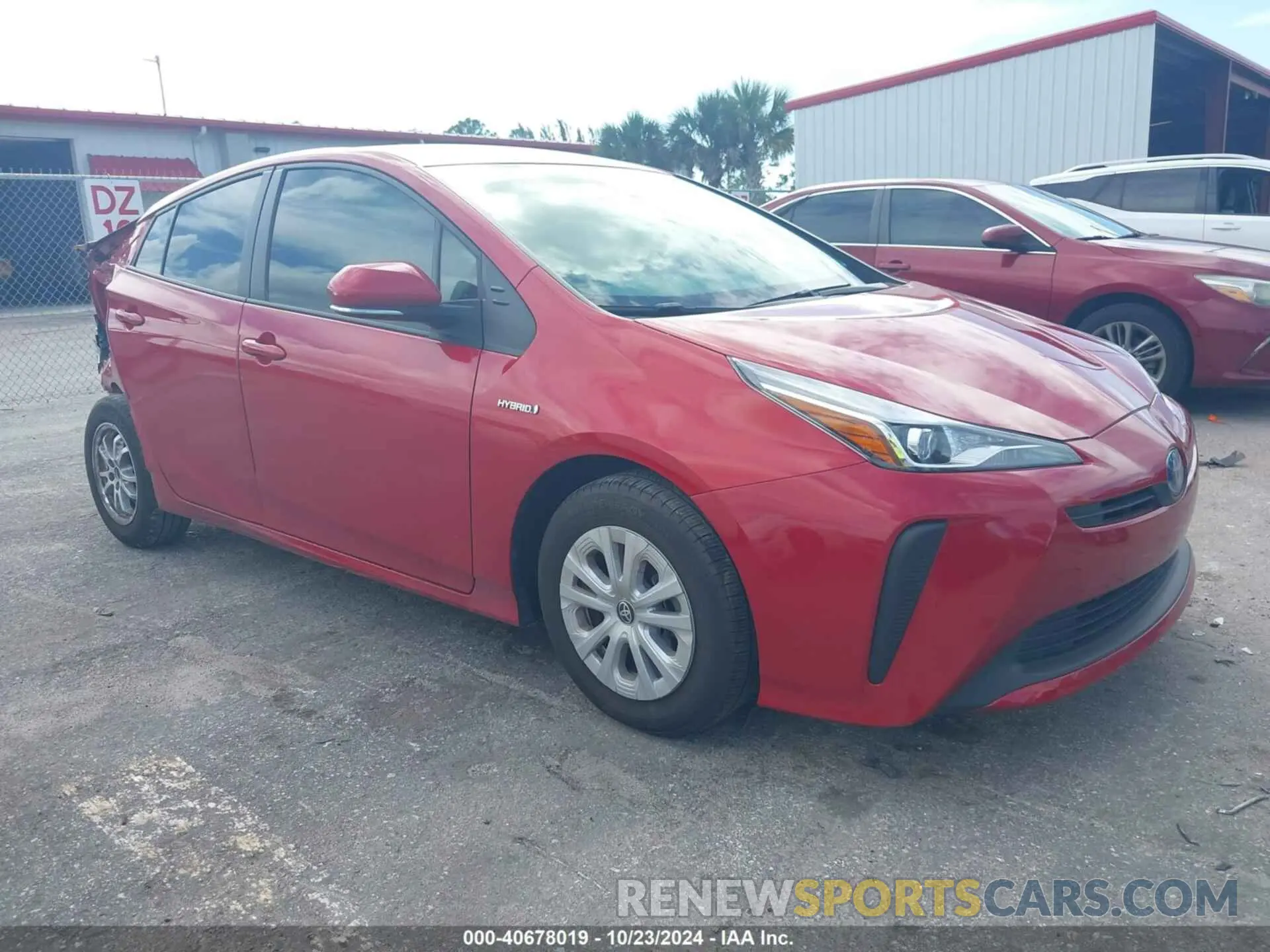 1 Photograph of a damaged car JTDKAMFU8N3178347 TOYOTA PRIUS 2022