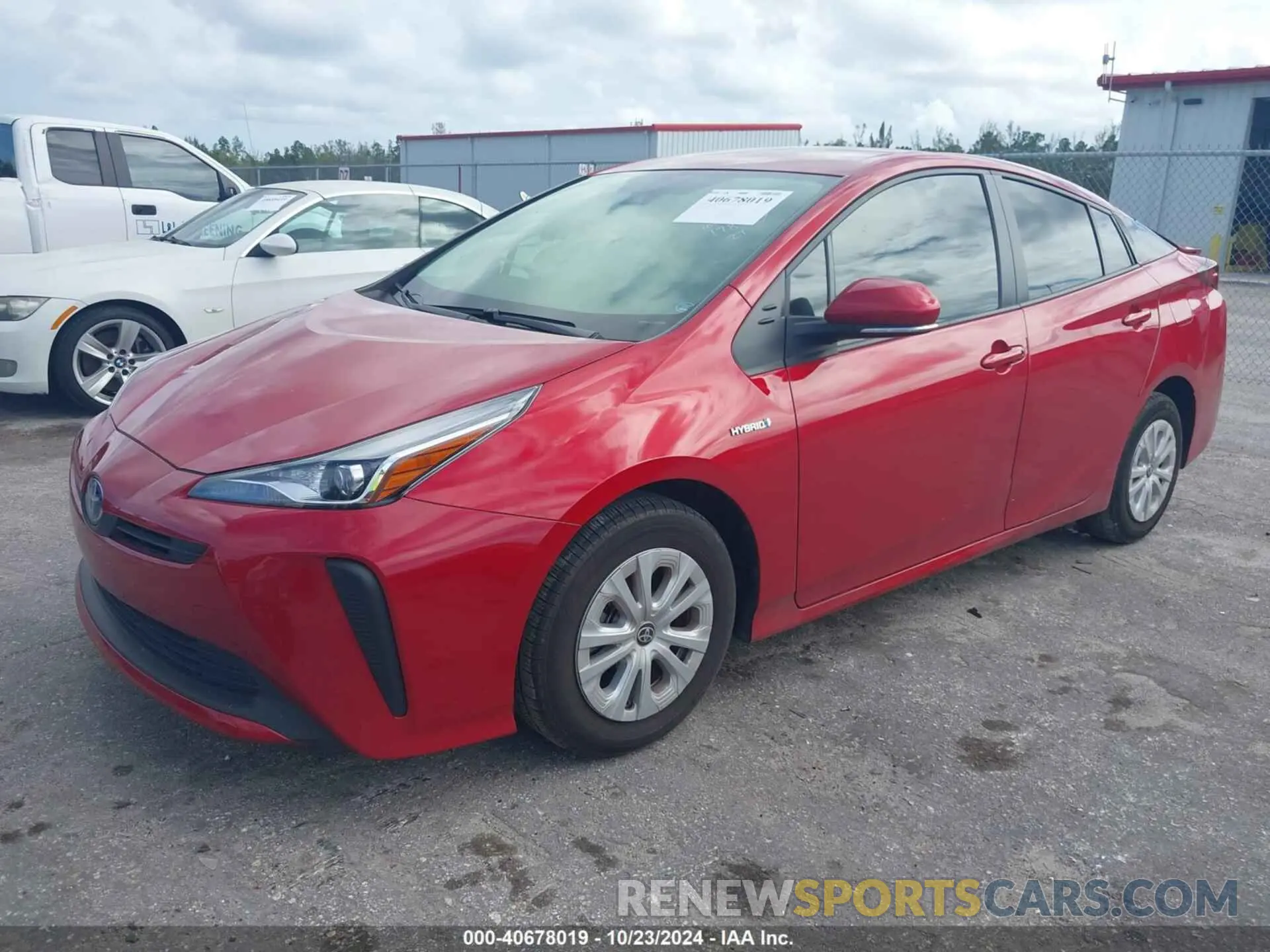 2 Photograph of a damaged car JTDKAMFU8N3178347 TOYOTA PRIUS 2022
