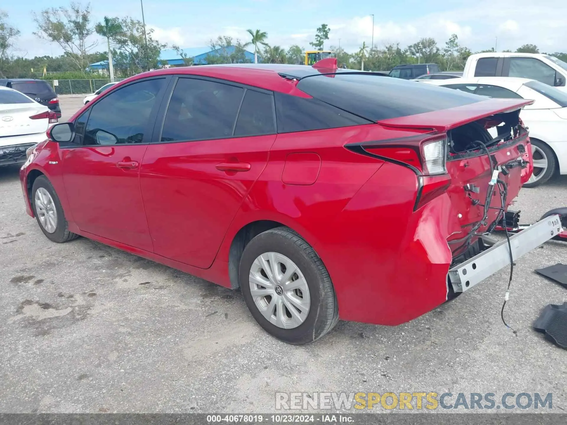 3 Photograph of a damaged car JTDKAMFU8N3178347 TOYOTA PRIUS 2022